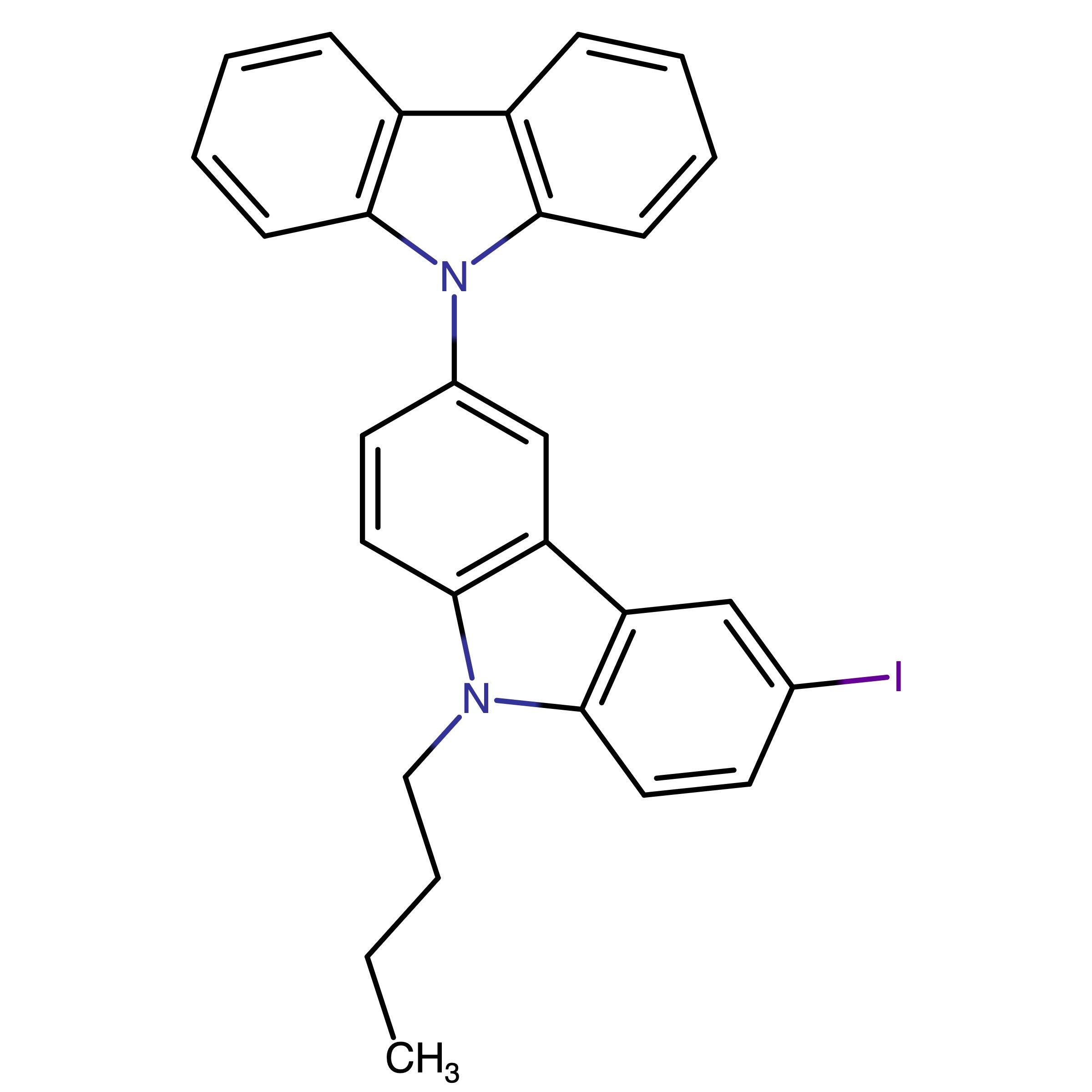 CAS 1403934-60-0 | 3-Iodo-6-(9H-carbazol-9-yl)-9-butylcarbazole