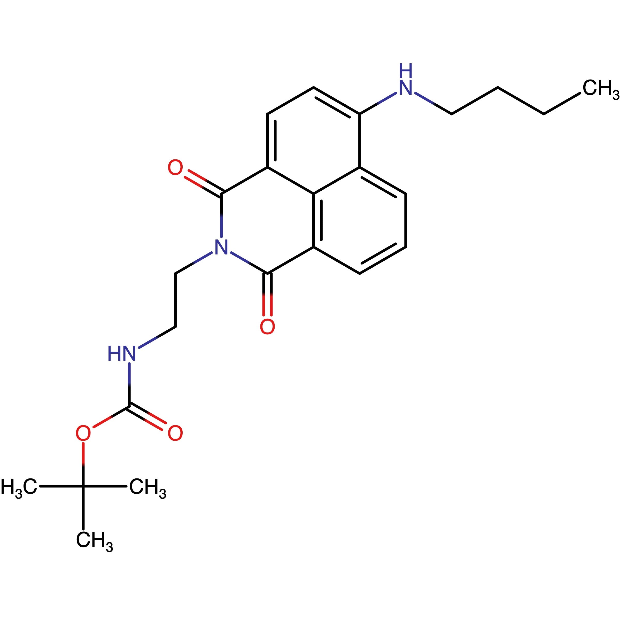 CAS 440666-06-8 | tert-Butyl (2-(6-(butylamino)-1,3-dioxo-1H-benzo[de]isoquinolin-2(3H)-yl)ethyl)carbamate