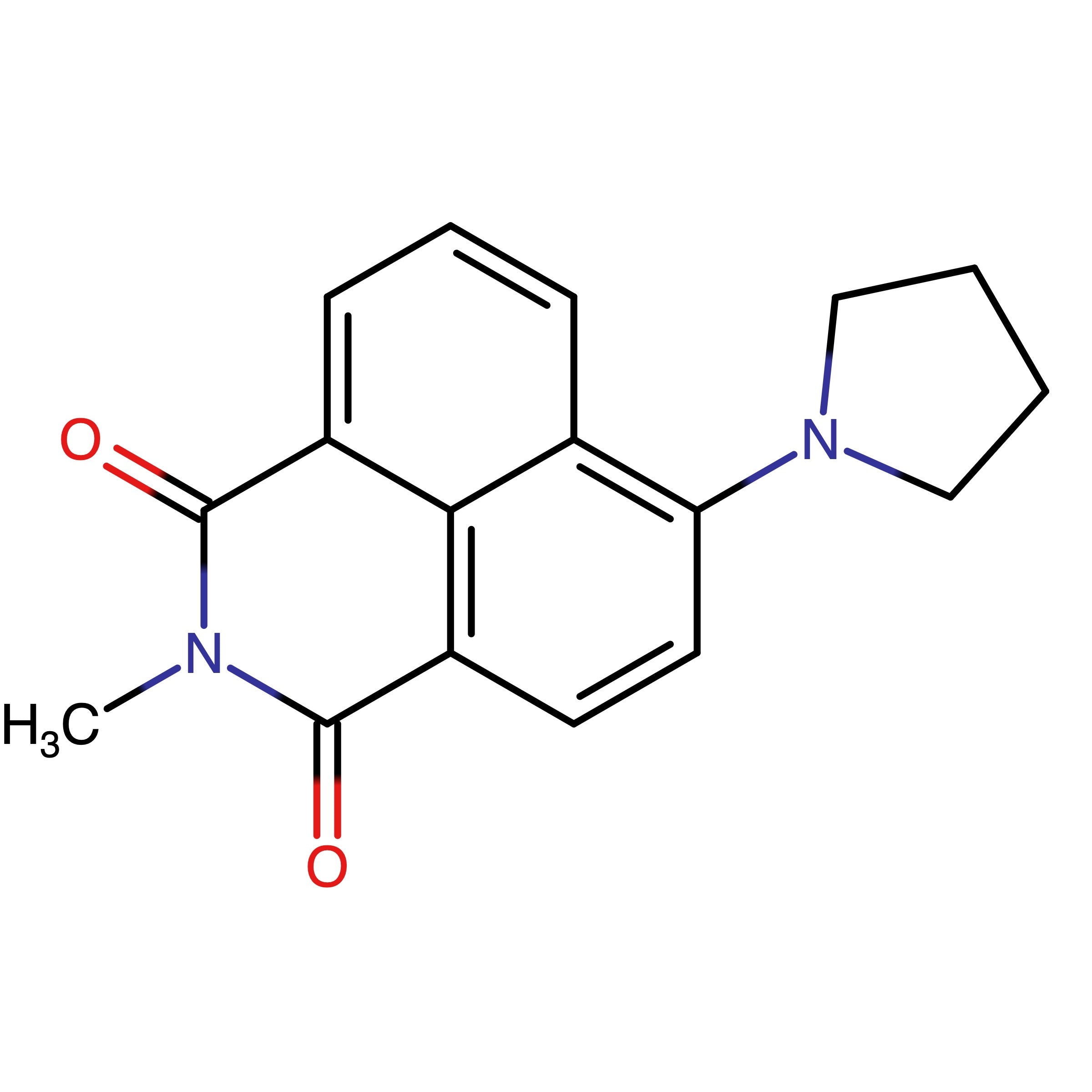 CAS 824957-35-9 | N-Methyl-4-(pyrrolidin-1-yl)-1,8-naphthalimide