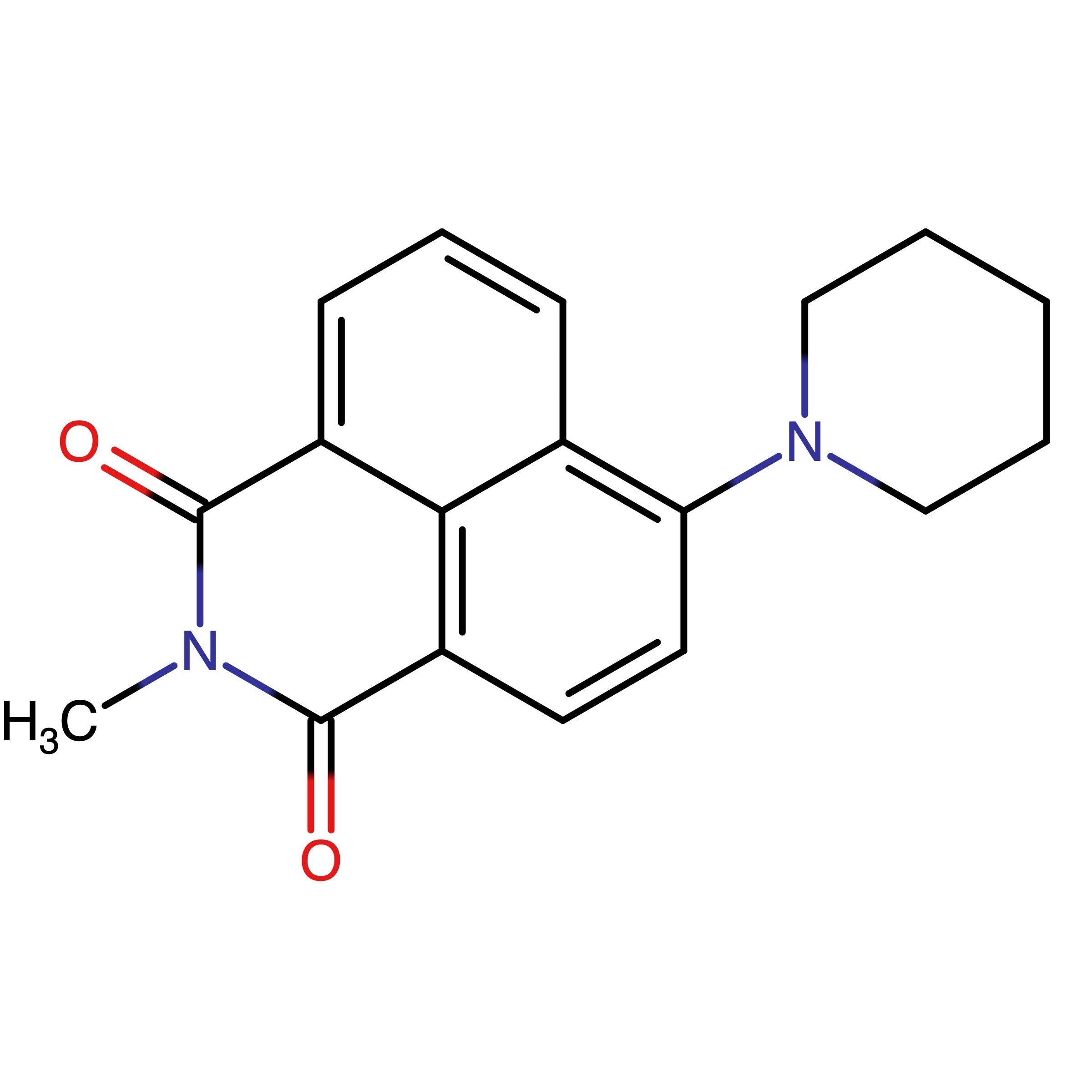 CAS 265093-00-3 | N-Methyl-4-(piperidin-1-yl)-1,8-naphthalimide