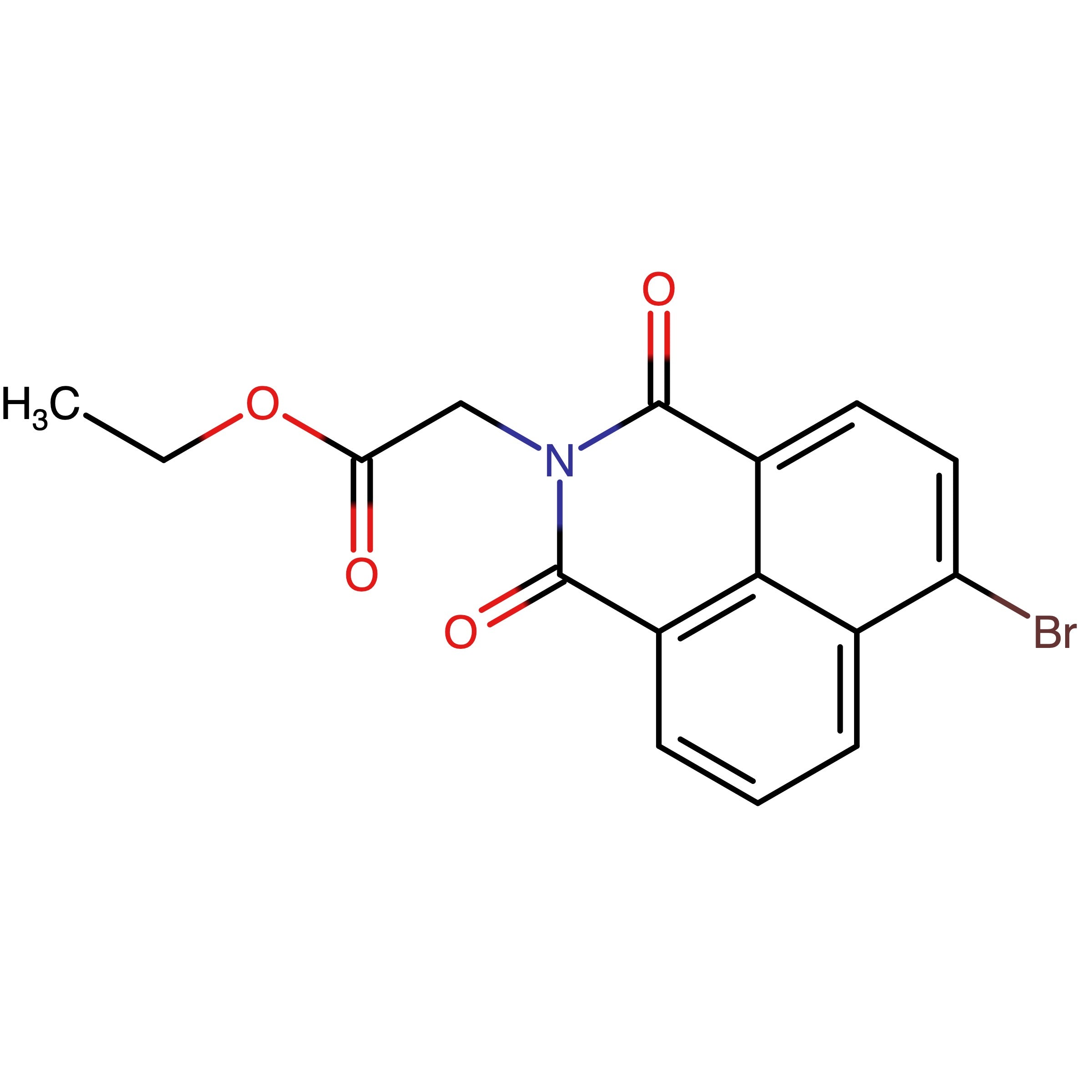 CAS 1172993-58-6 | Ethyl 2-(6-bromo-1,3-dioxo-1H-benzo[de]isoquinolin-2(3H)-yl)acetate