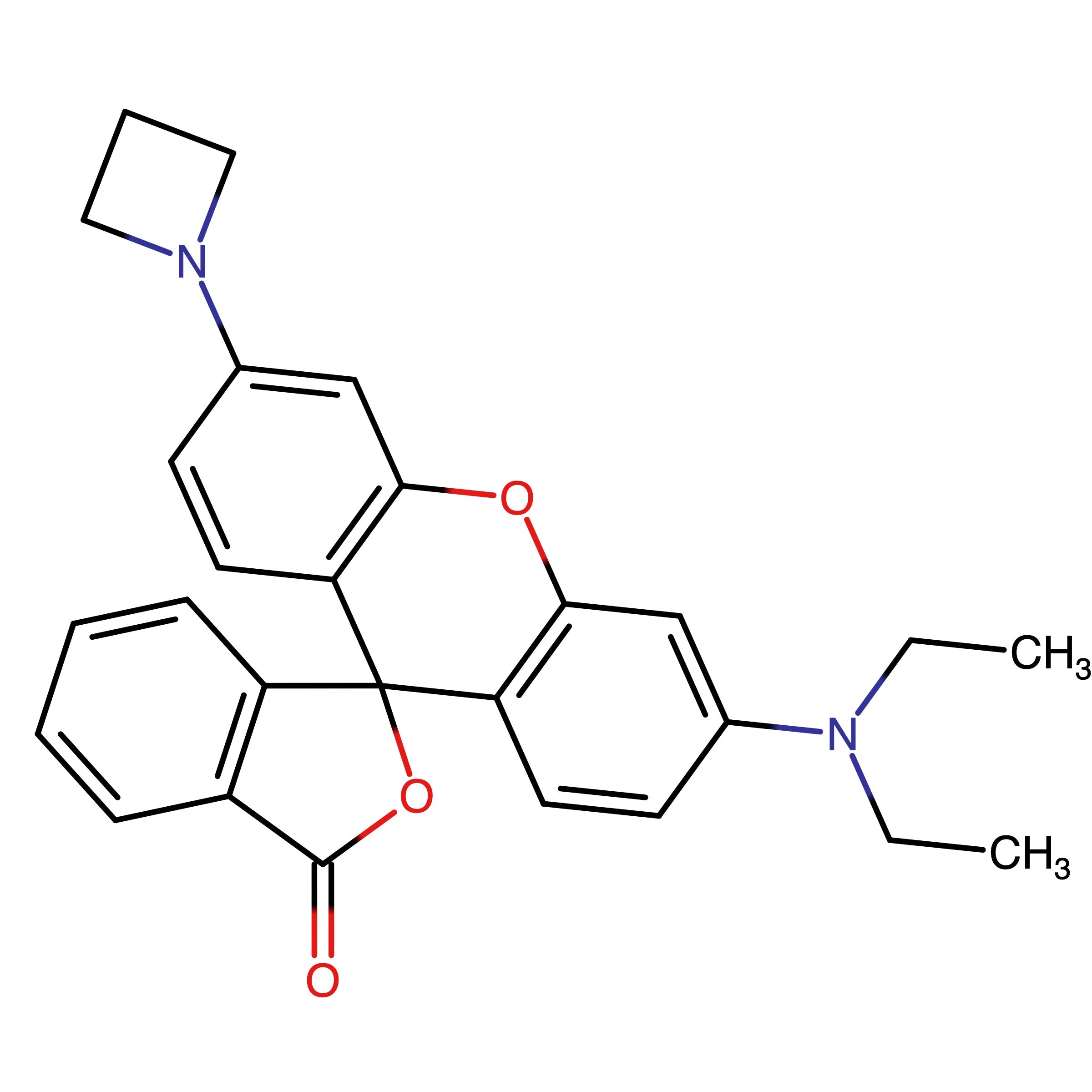 CAS 1924645-49-7 | 3'-(Azetidin-1-yl)-6'-(diethylamino)-3H-spiro[isobenzofuran-1,9'-xanthen]-3-one