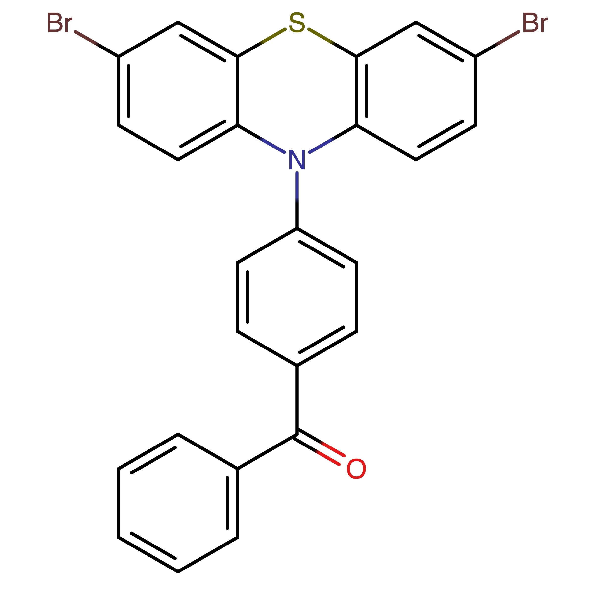 CAS 2411397-69-6 | (4-(3,7-Dibromo-10H-phenothiazin-10-yl)phenyl)(phenyl)methanone