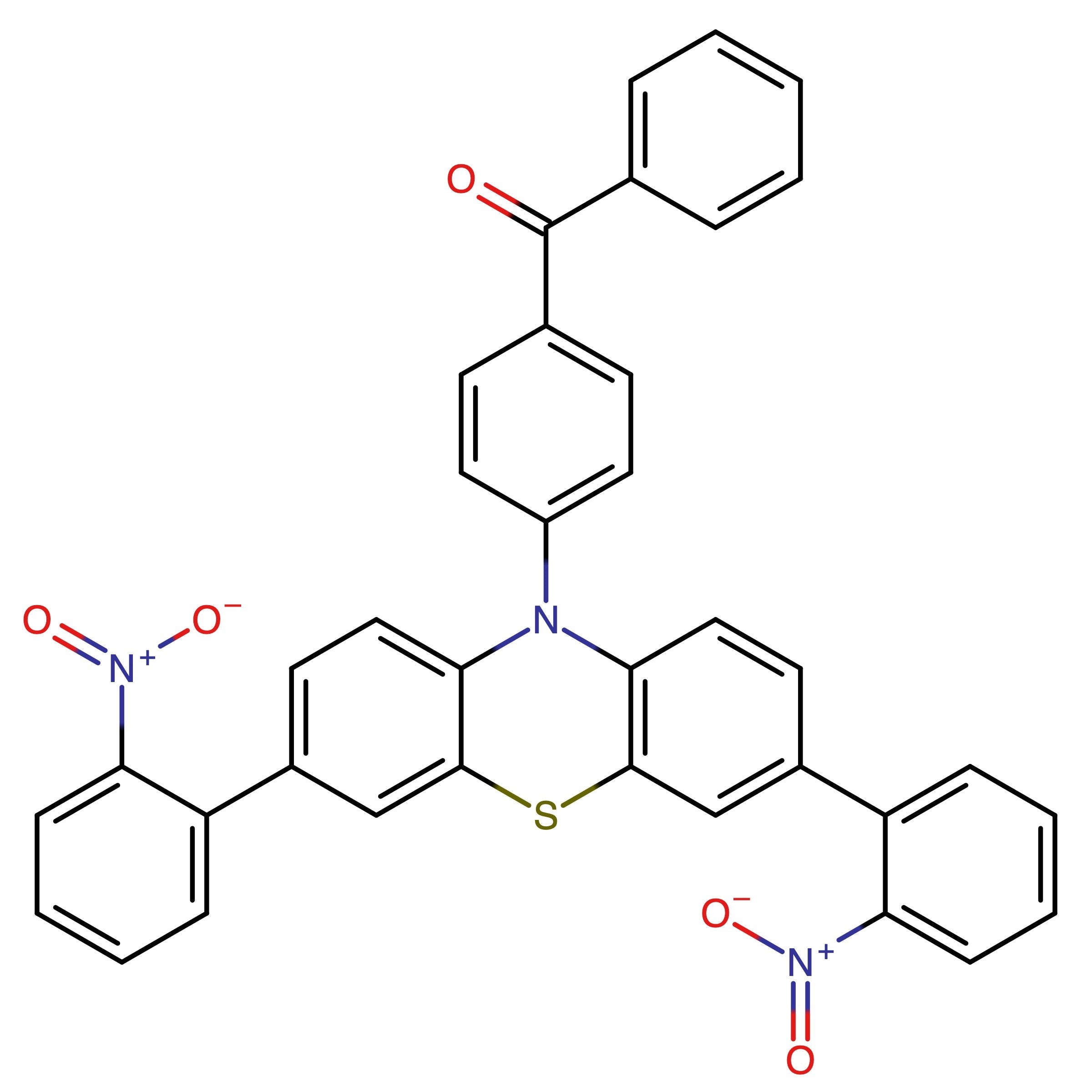CAS 3047412-82-5 | (4-(3,7-Bis(2-nitrophenyl)-10H-phenothiazin-10-yl)phenyl)(phenyl)methanone