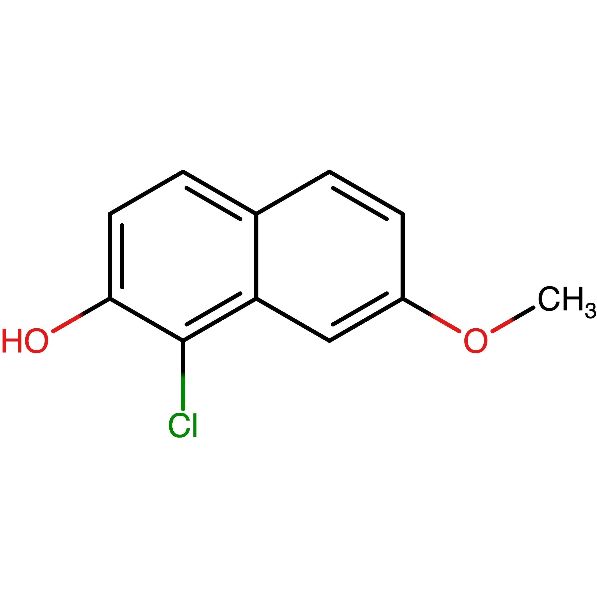 CAS 85972-67-4 | 1-Chloro-7-methoxynaphthalen-2-ol