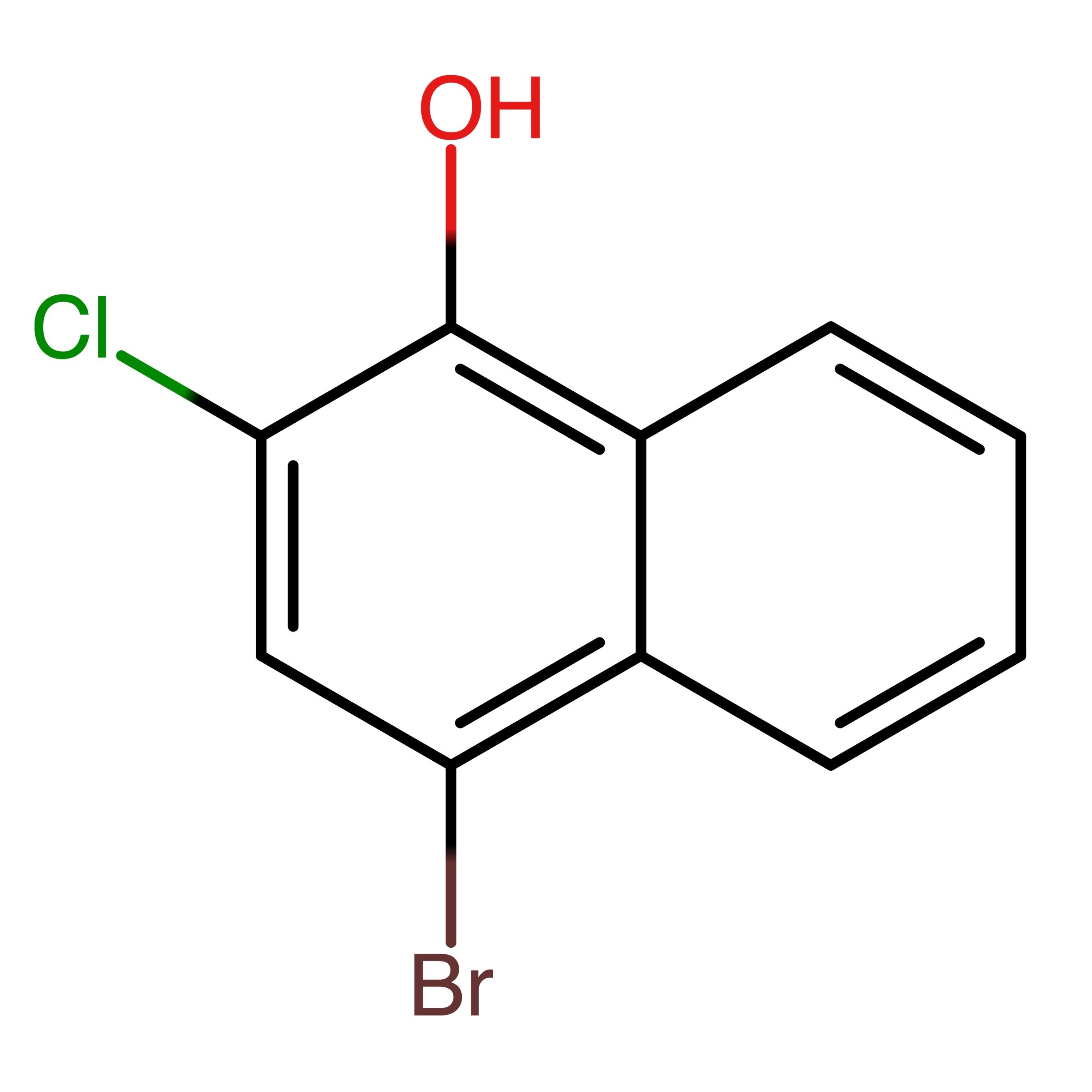 CAS 102170-64-9 | 4-Bromo-2-chloronaphthalen-1-ol