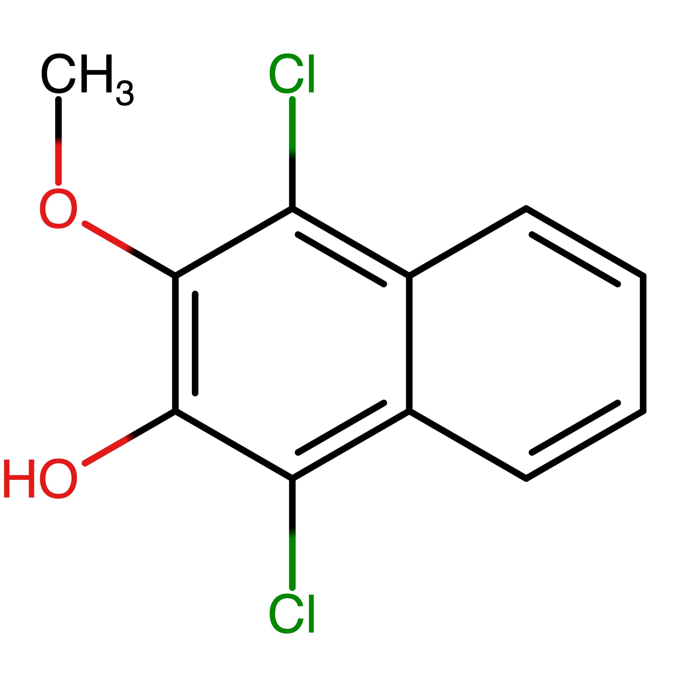 CAS 2180916-62-3 | 1,4-Dichloro-3-methoxynaphthalen-2-ol