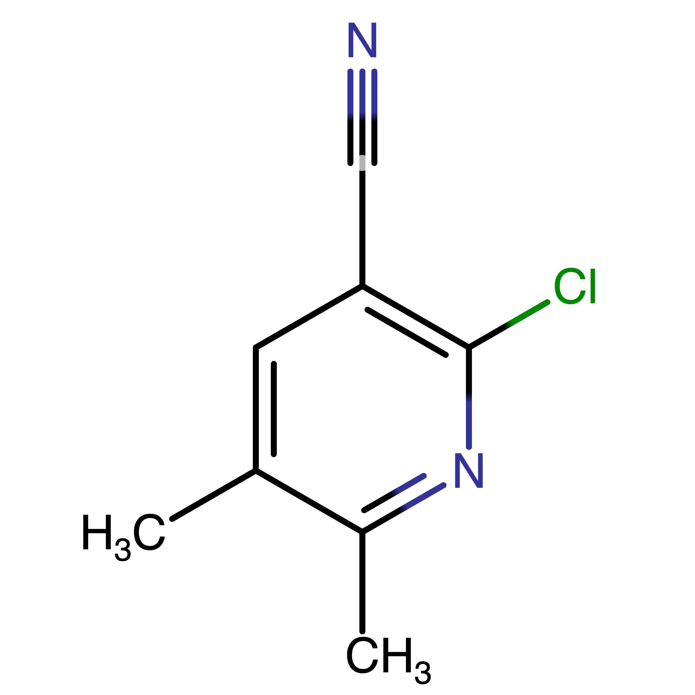 CAS 65176-93-4 | 2-Chloro-5,6-dimethylnicotinonitrile | MFCD11101051