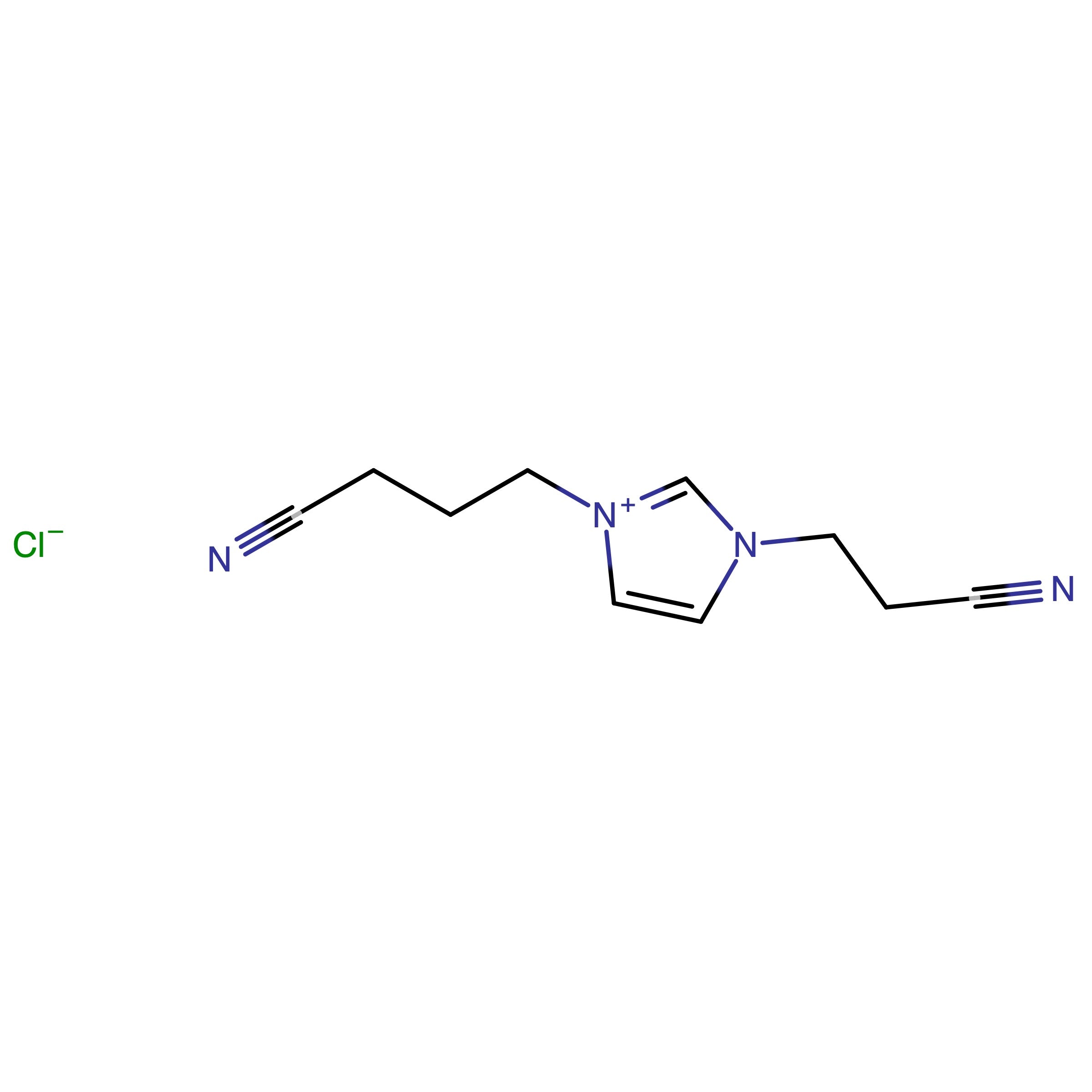 CAS 943304-18-5 | 1-(2-Carbonitrilethyl)-3-(3-carbonitril propyl)-1H-imidazol-3-ium chloride