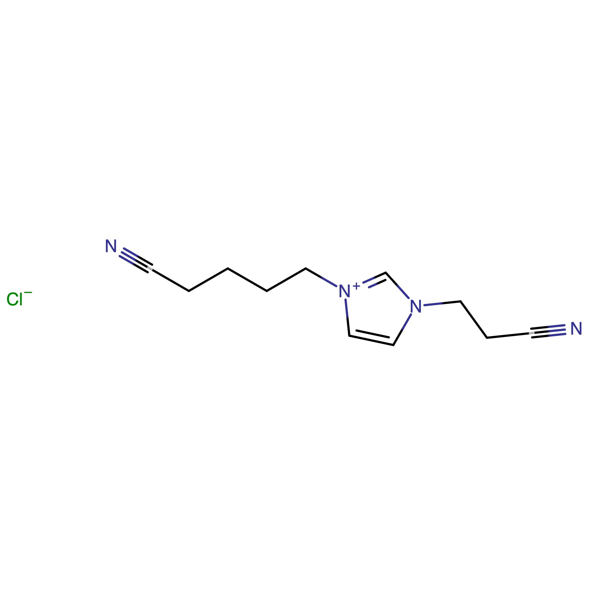 CAS 1318260-24-0 | 3-(4-Carbonitrilbutyl)-1-(2-carbonitrilethyl)-1H-imidazol-3-ium chloride
