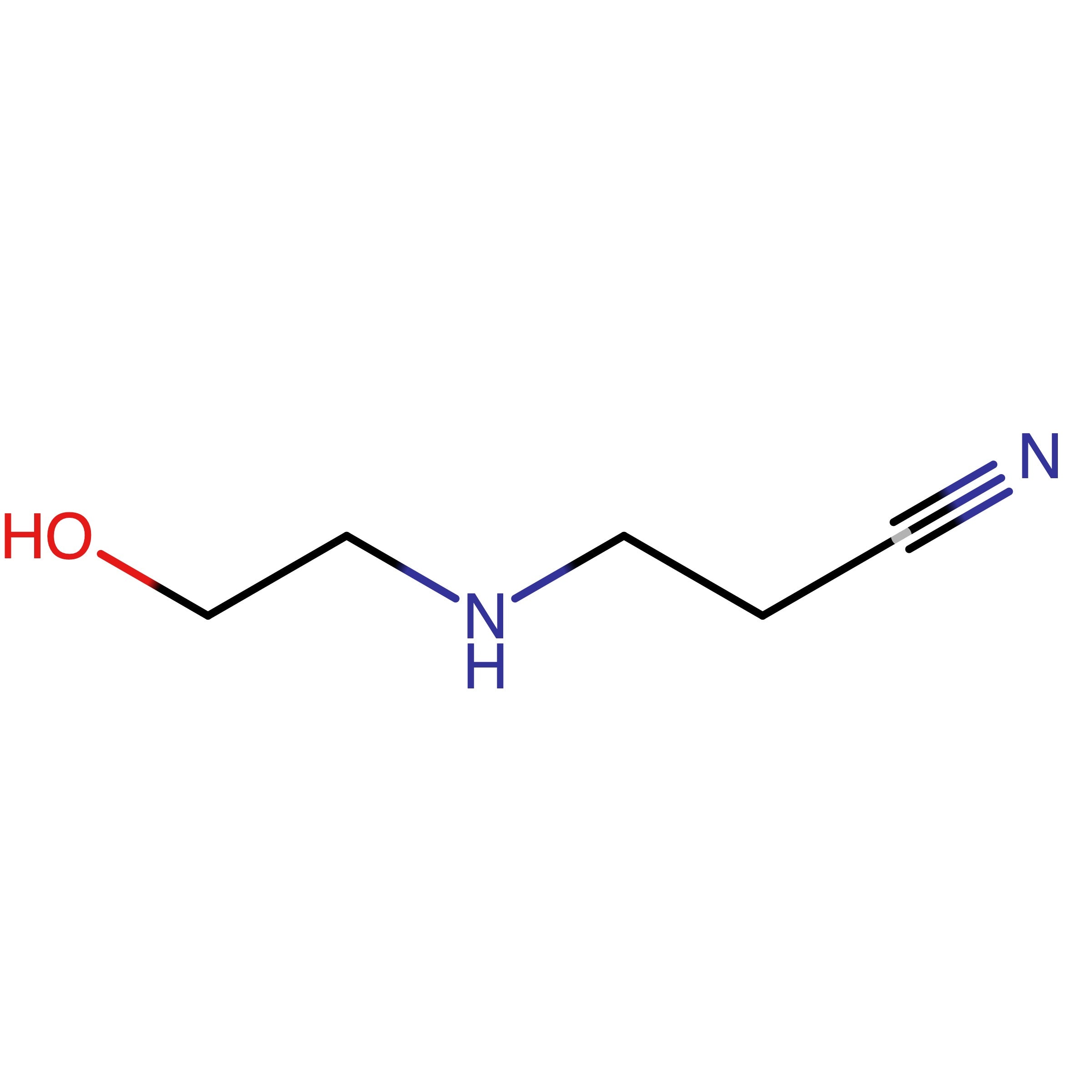 CAS 33759-44-3 | 3-((2-Hydroxyethyl)amino)propanenitrile