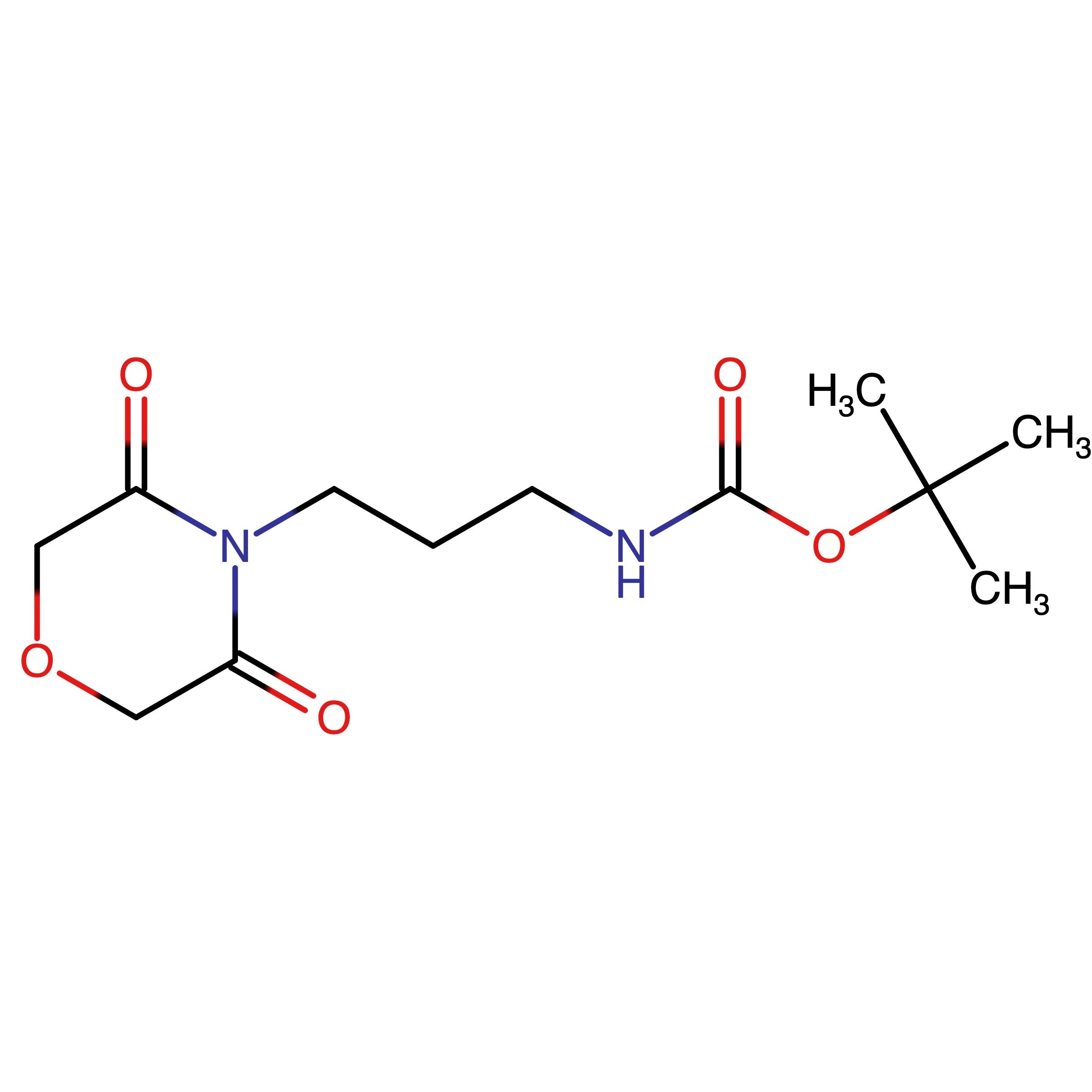 CAS 637015-68-0 | tert-Butyl (3-(3,5-dioxomorpholino)propyl)carbamate