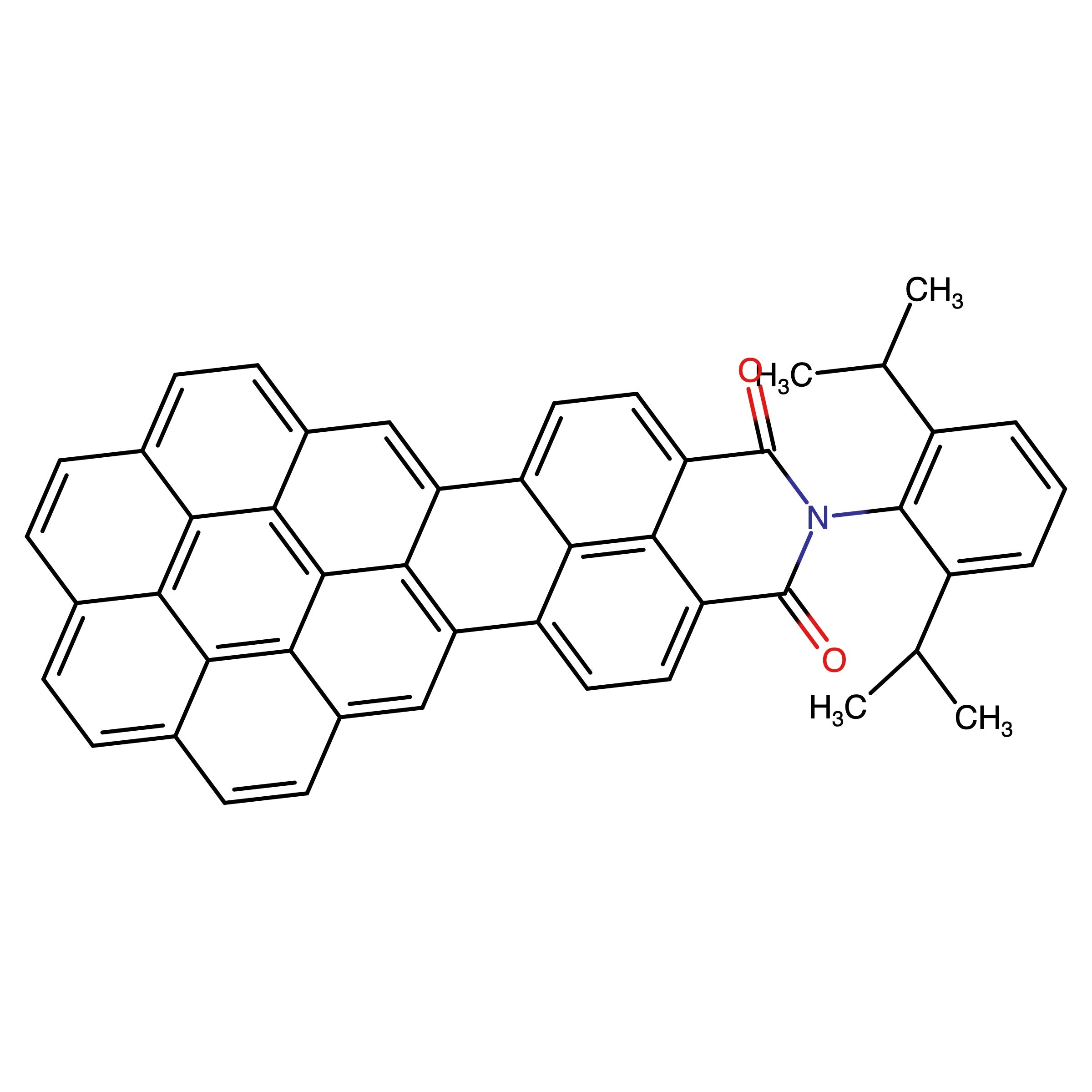 CAS 2197181-45-4 | N-(2,6-Diisopropylphenyl)phenaleno[1,2,3-bc]coronene-10,11-dicarboximide