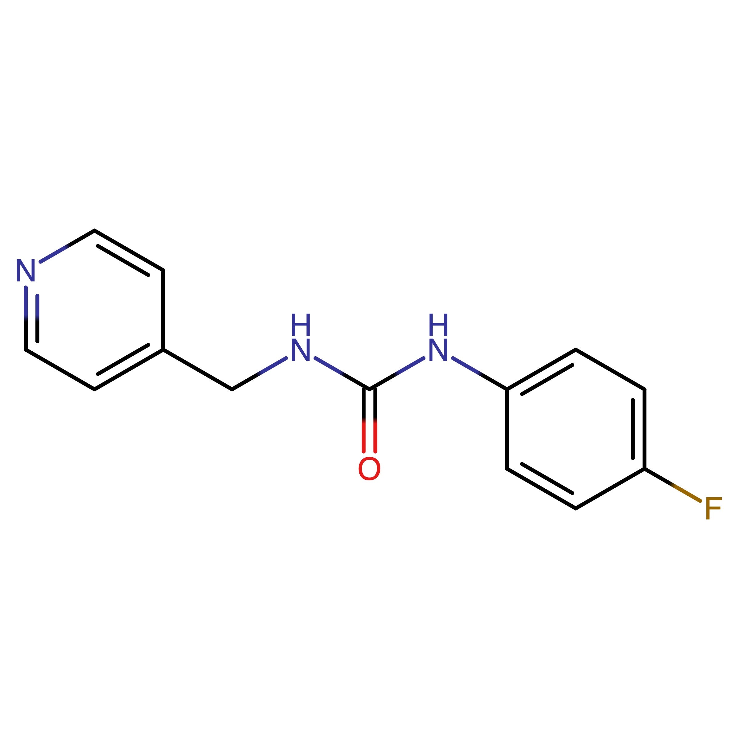 CAS 66448-30-4 | 1-(4-Fluorophenyl)-3-(pyridin-4-ylmethyl)urea