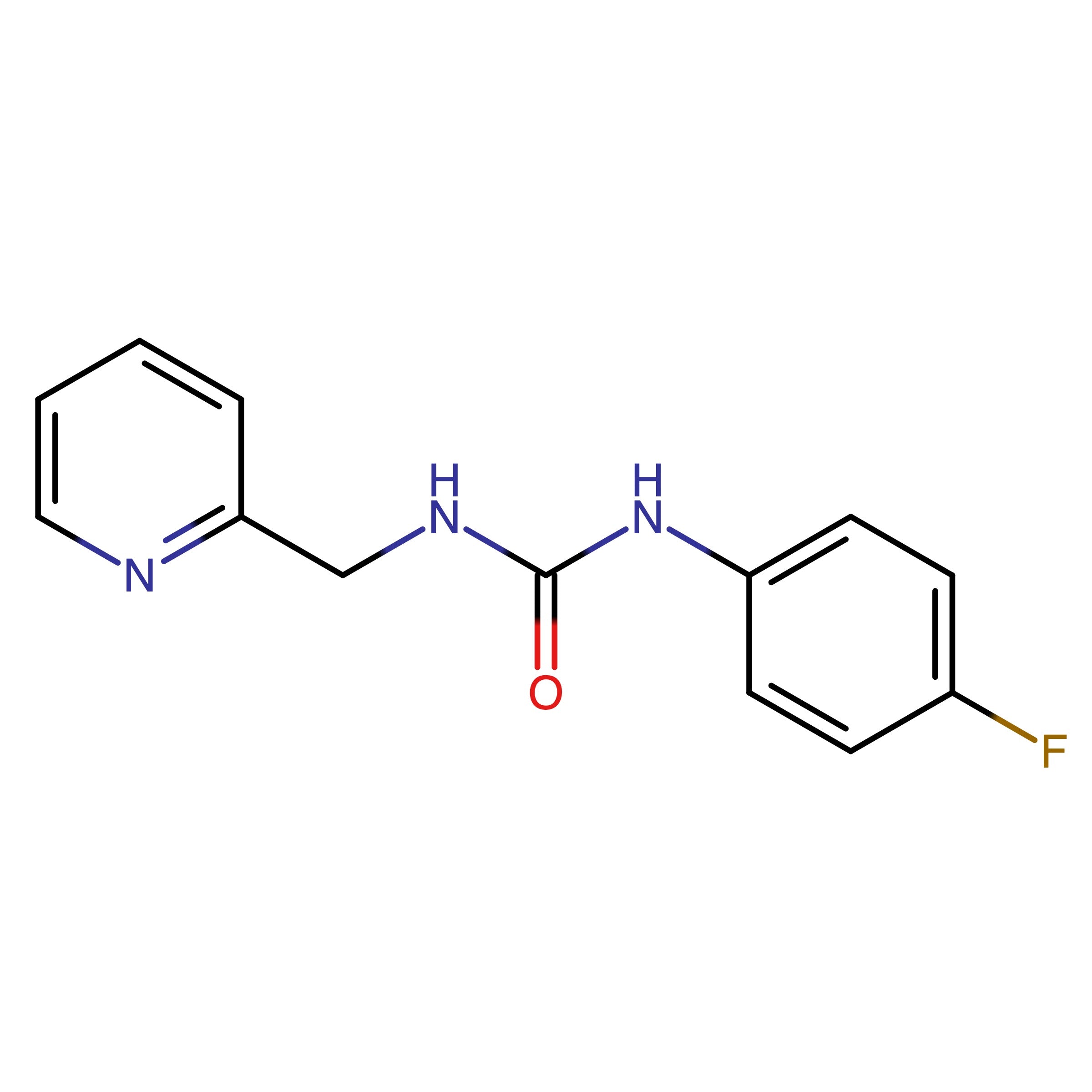 CAS 353259-65-1 | 1-(4-Fluorophenyl)-3-(pyridin-2-ylmethyl)urea