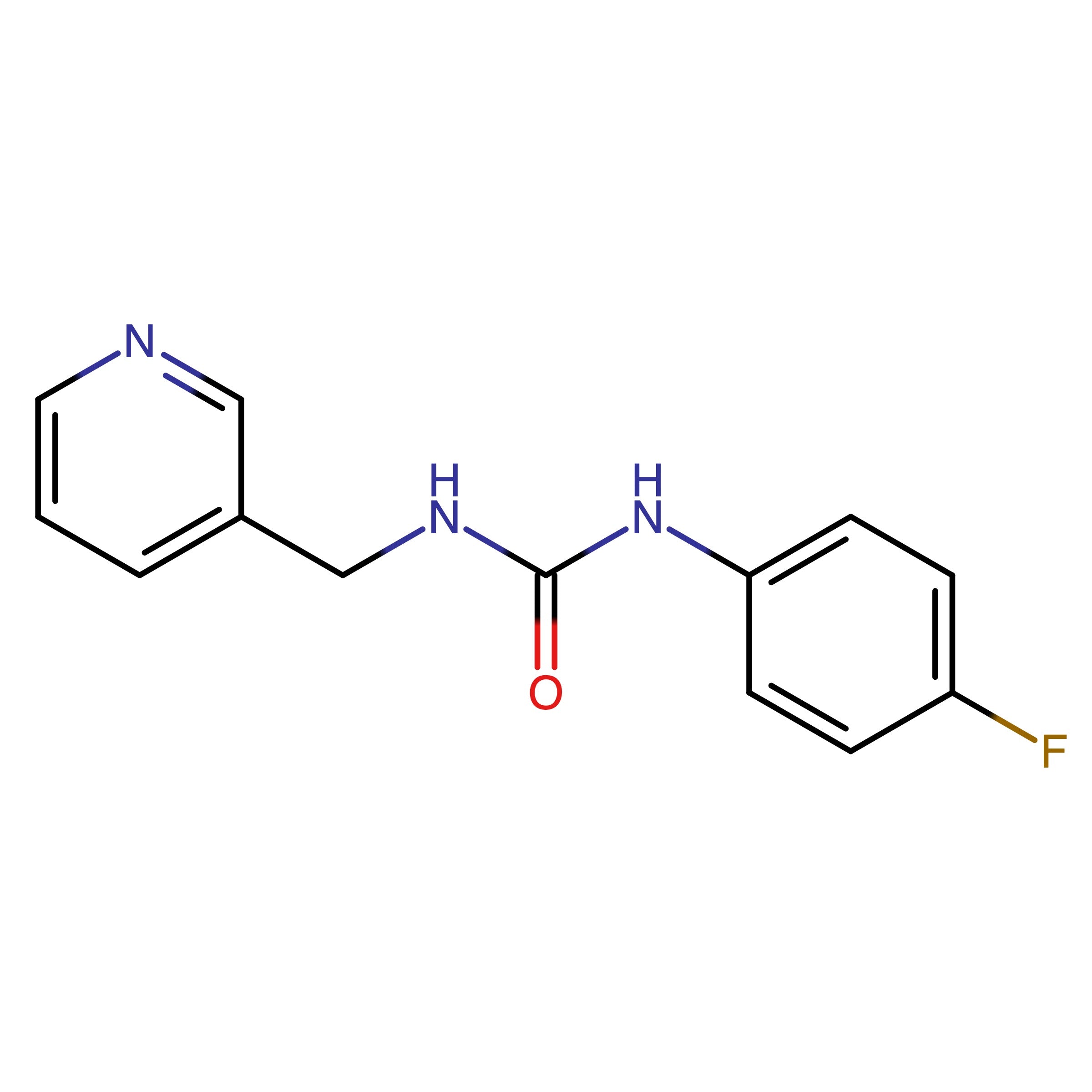 CAS 329713-60-2 | 1-(4-Fluorophenyl)-3-(pyridin-3-ylmethyl)urea