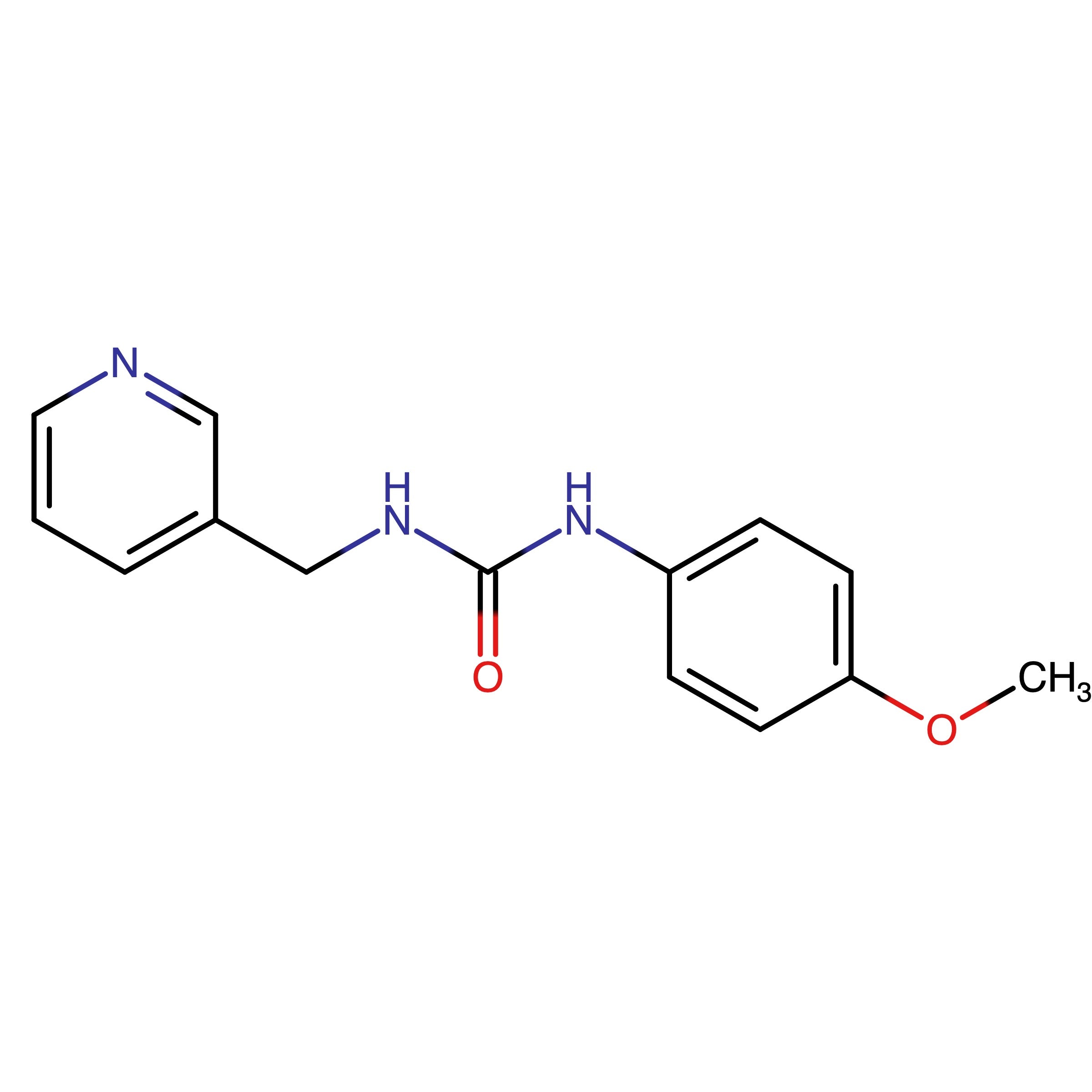 CAS 195133-95-0 | 1-(4-Methoxyphenyl)-3-(pyridin-3-ylmethyl)urea