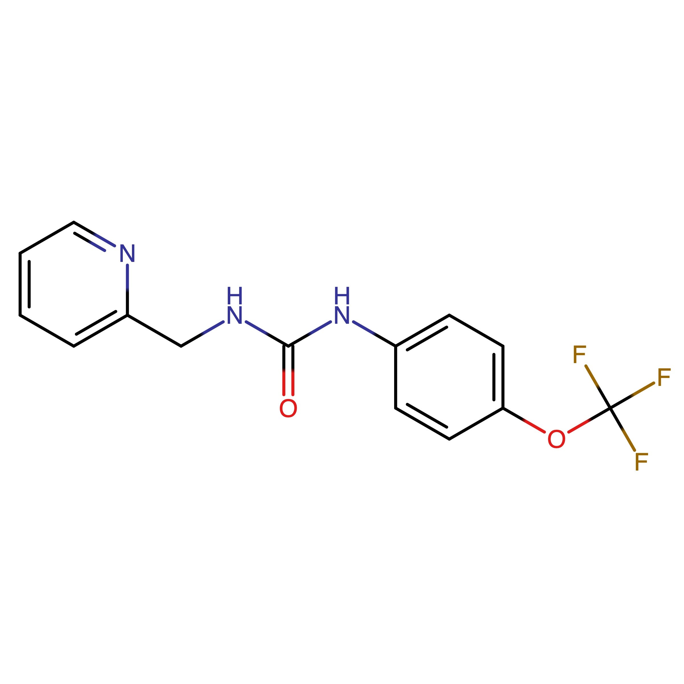 CAS 223610-54-6 | 1-(Pyridin-2-ylmethyl)-3-(4-(trifluoromethoxy)phenyl)urea
