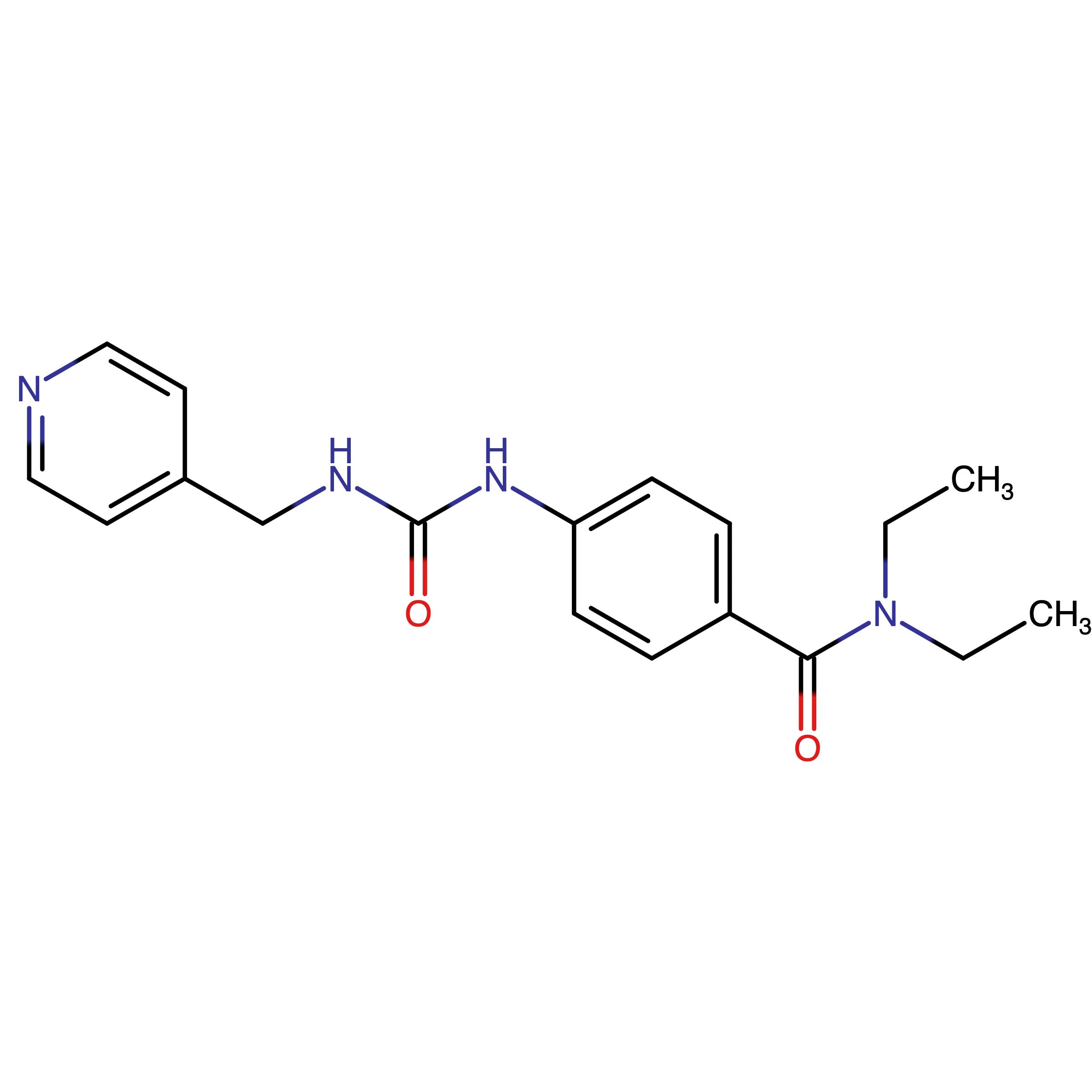 CAS 2202882-05-9 | N,N-Diethyl-4-(3-(pyridin-4-ylmethyl)ureido)benzamide