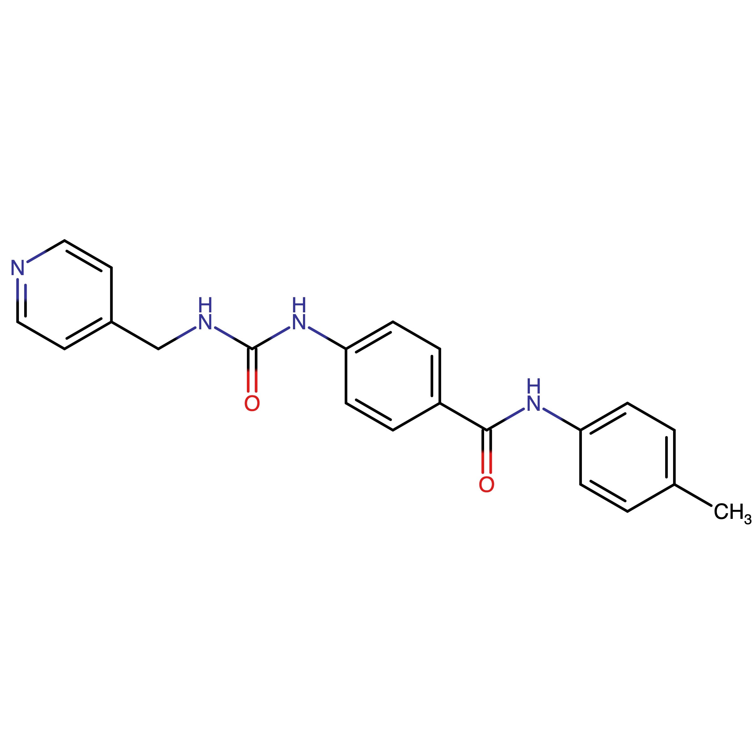 CAS 2206185-48-8 | 4-(3-(Pyridin-4-ylmethyl)ureido)-N-(p-tolyl)benzamide