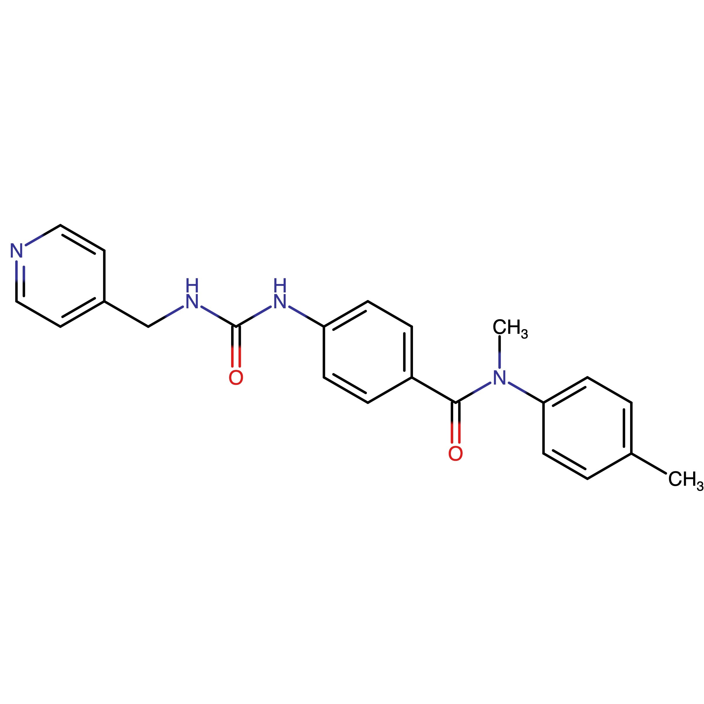 CAS 2237266-58-7 | N-Methyl-4-(3-(pyridin-4-ylmethyl)ureido)-N-(p-tolyl)benzamide