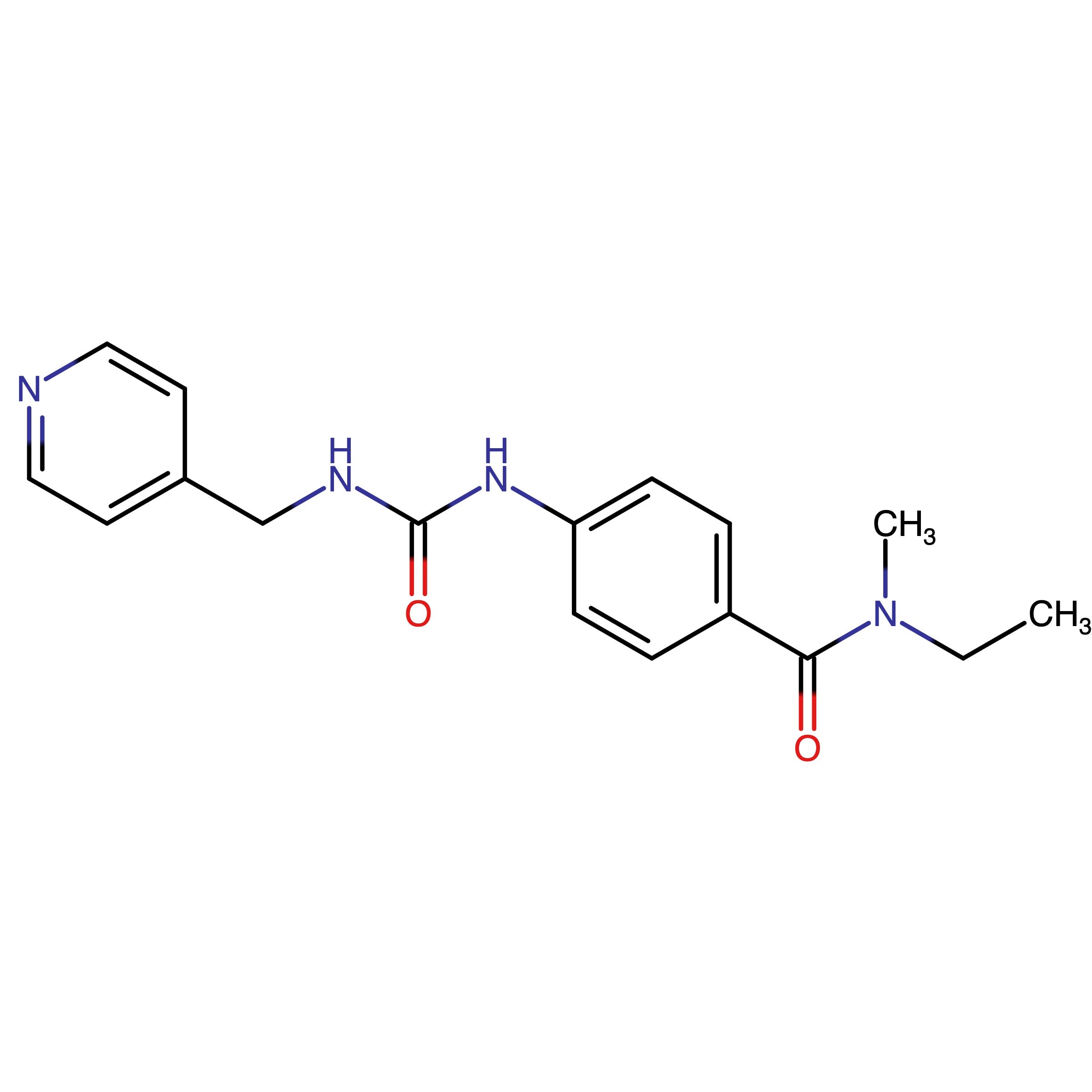 CAS 2237266-59-8 | N-Ethyl-N-methyl-4-(3-(pyridin-4-ylmethyl)ureido)benzamide