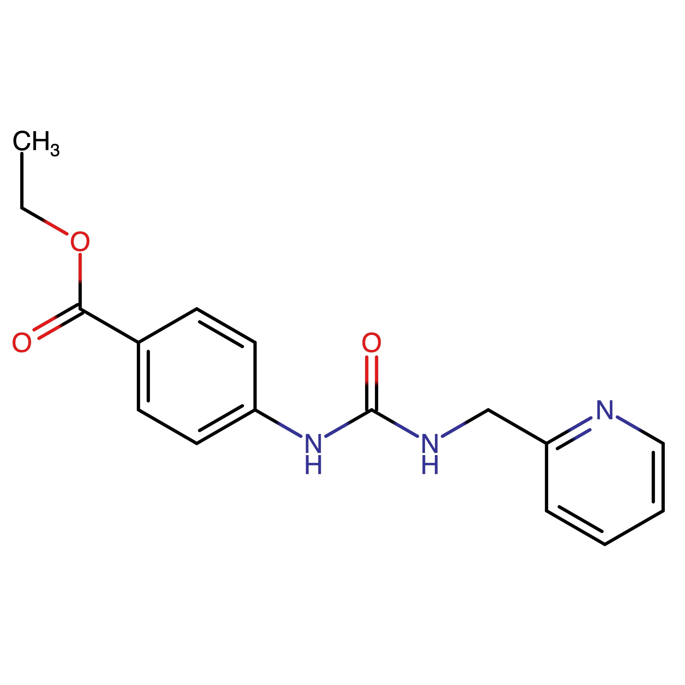 CAS 894389-53-8 | Ethyl 4-(3-(pyridin-2-ylmethyl)ureido)benzoate