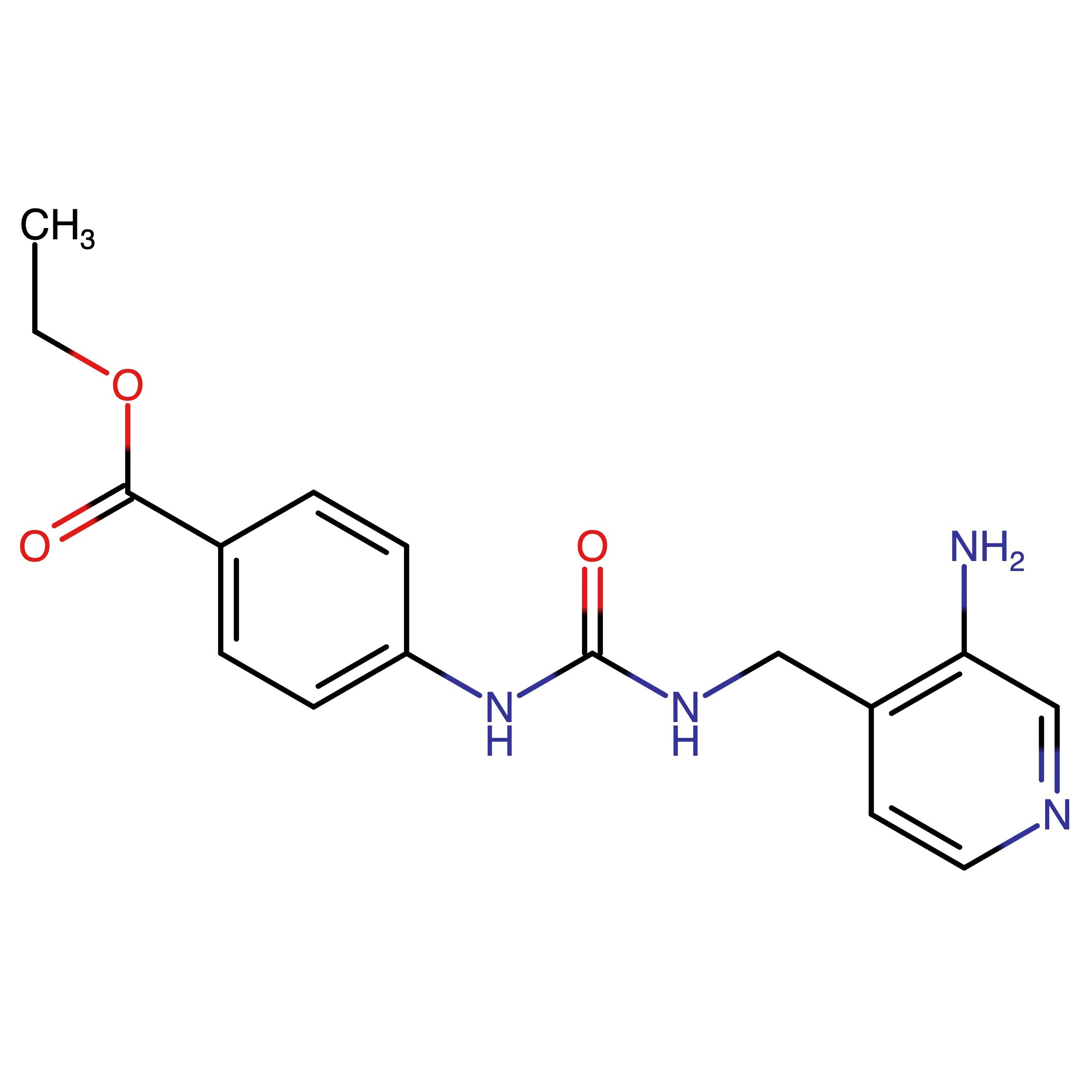 CAS 2237266-66-7 | Ethyl 4-(3-((3-aminopyridin-4-yl)methyl)ureido)benzoate