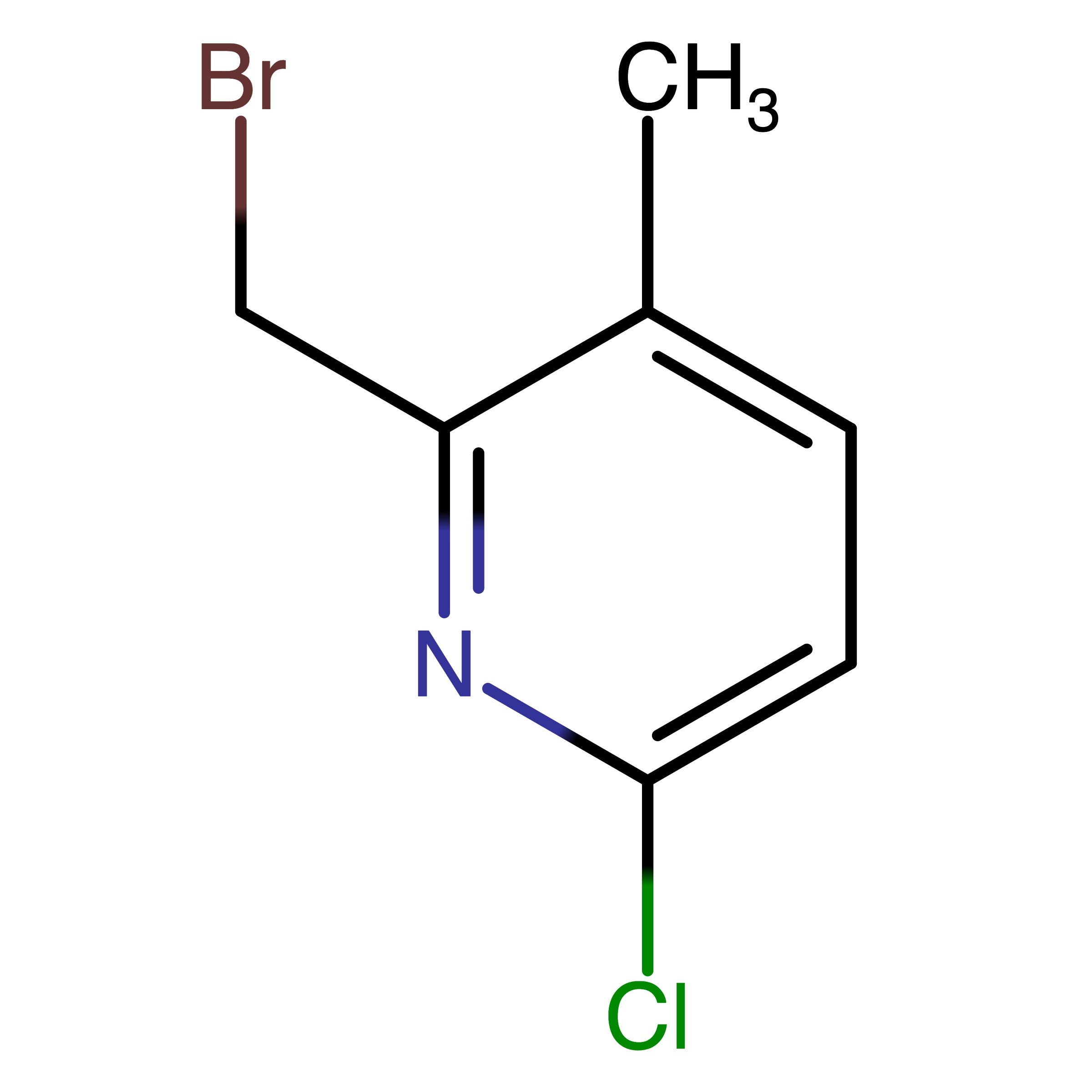CAS 1807106-63-3 | 2-(Bromomethyl)-6-chloro-3-methylpyridine