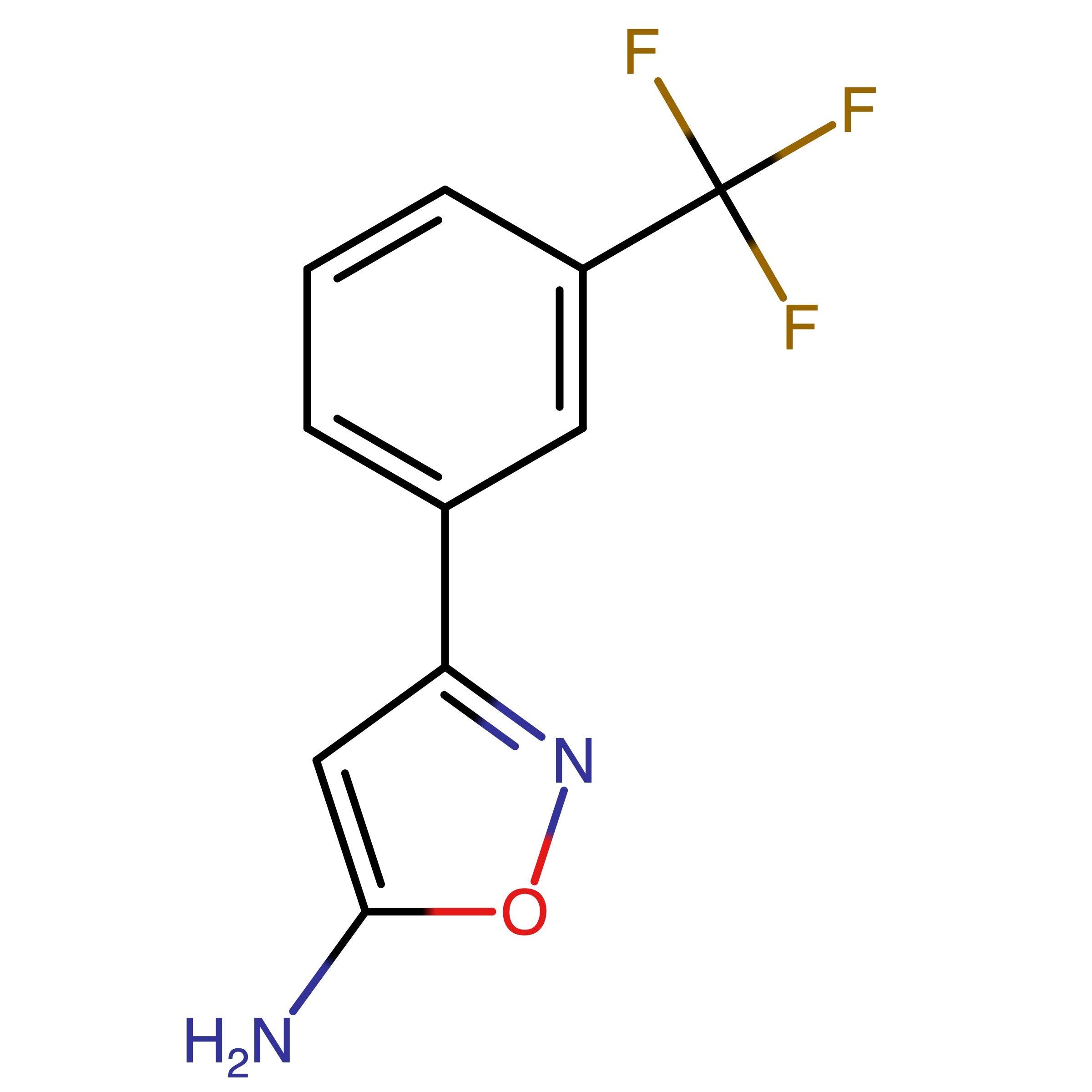 CAS 82360-94-9 | 5-Amino-3-[3-(trifluoromethyl)phenyl]isoxazole | MFCD07787059