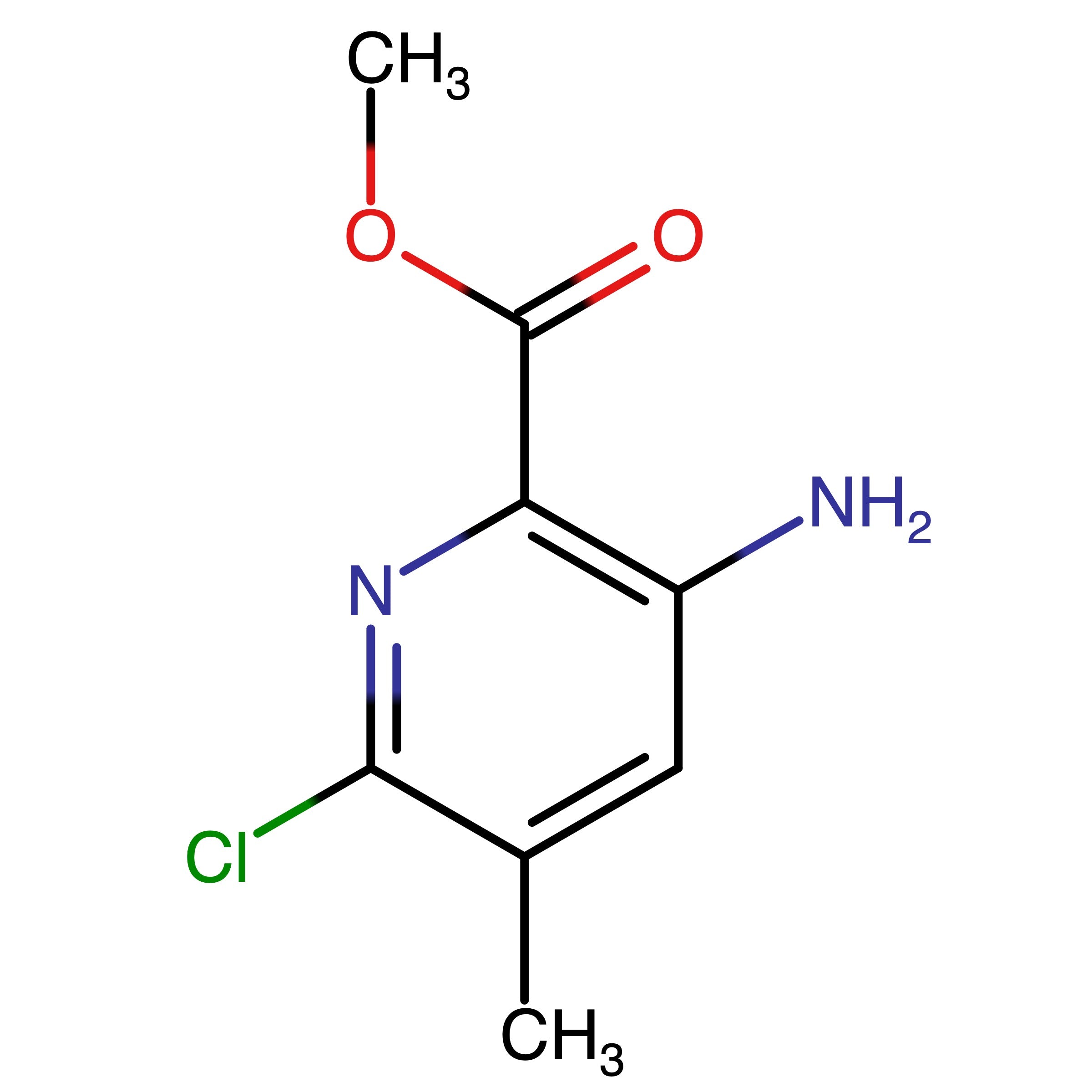 CAS 2677803-54-0 | Methyl 3-amino-6-chloro-5-methylpicolinate