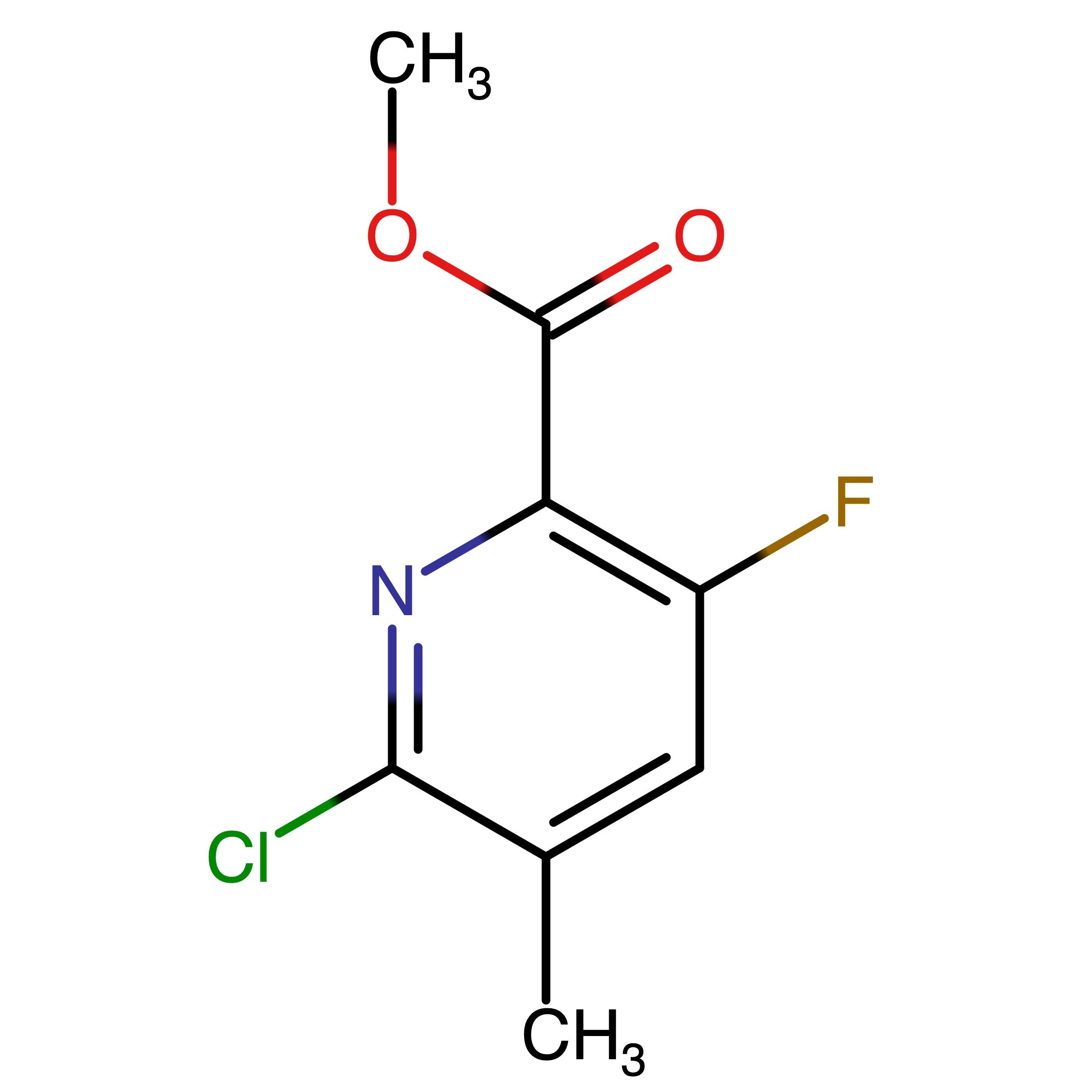 CAS 2677803-55-1 | Methyl 6-chloro-3-fluoro-5-methylpicolinate