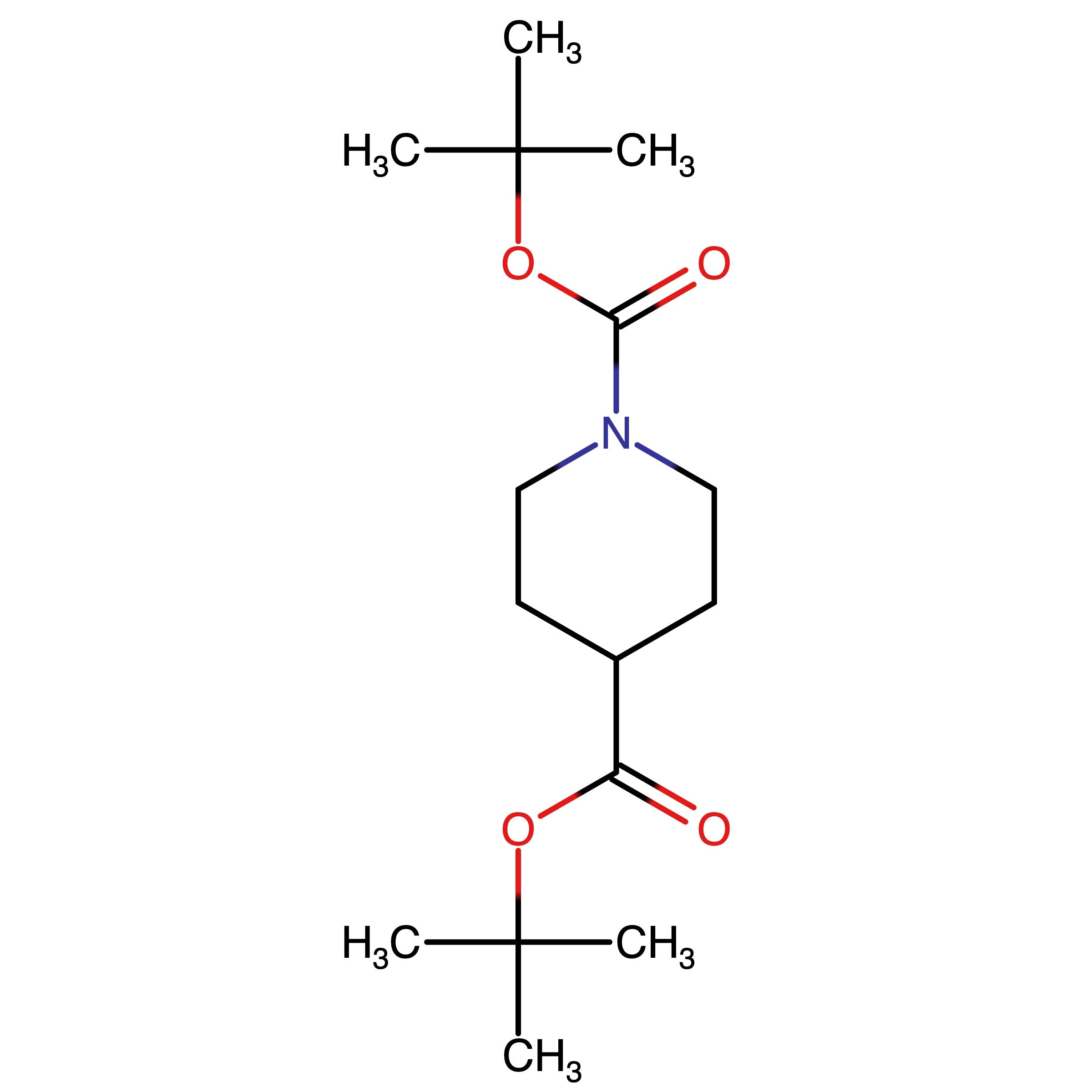 CAS 1630855-15-0 | Di-tert-butyl piperidine-1,4-dicarboxylate