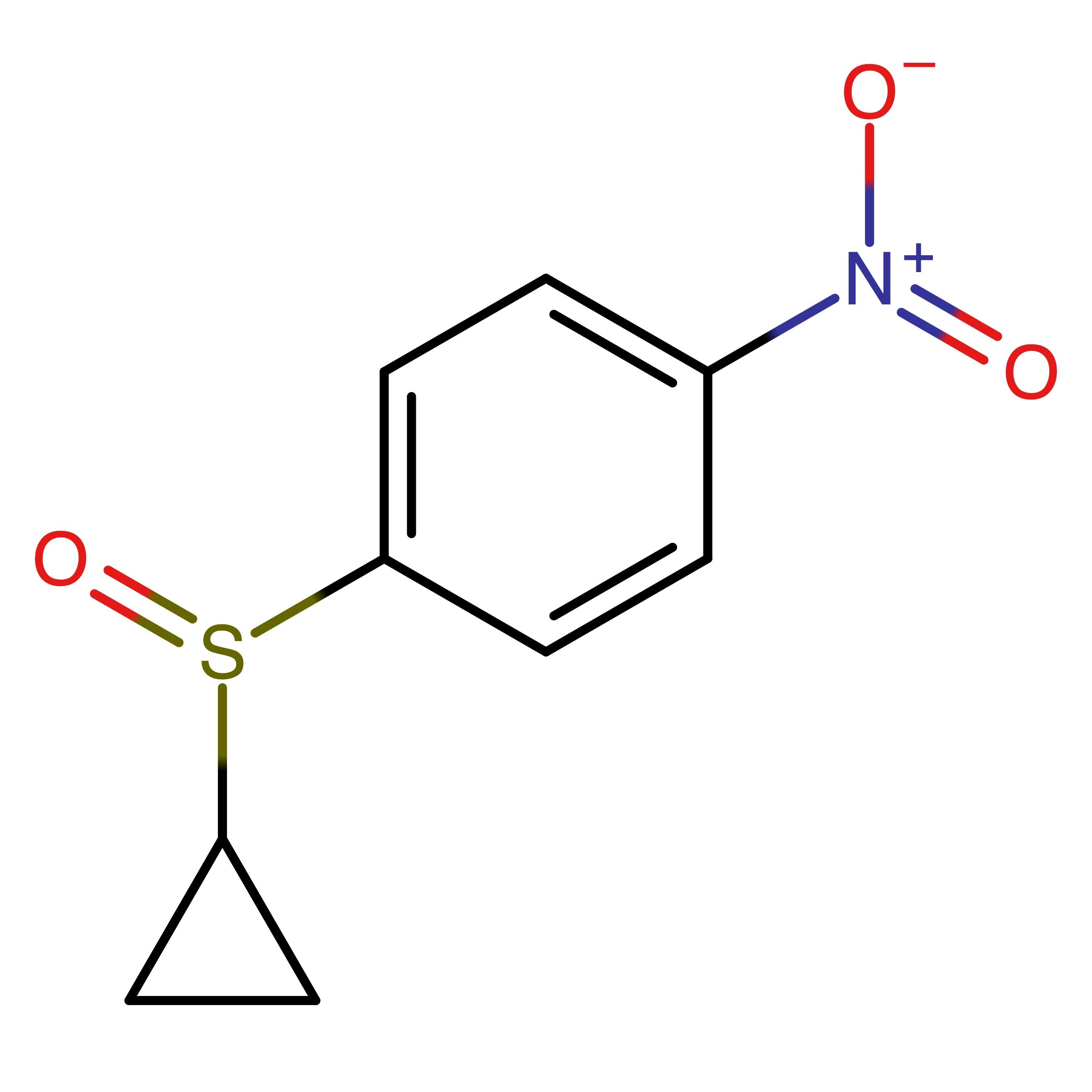 CAS 851008-45-2 | 1-(Cyclopropylsulfinyl)-4-nitrobenzene