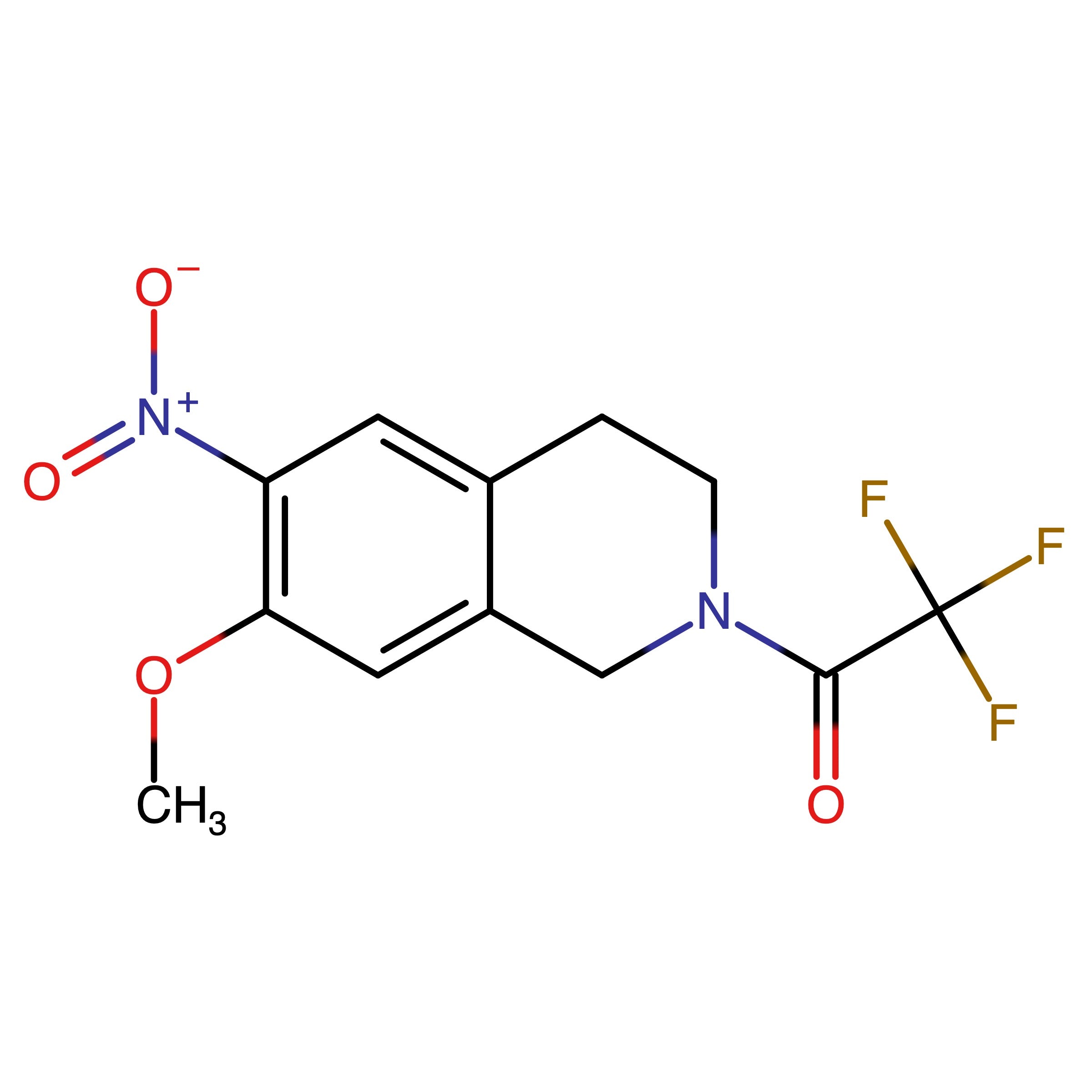CAS 1845712-13-1 | 2,2,2-Trifluoro-1-(7-methoxy-6-nitro-3,4-dihydroisoquinolin-2(1H)-yl)ethan-1-one