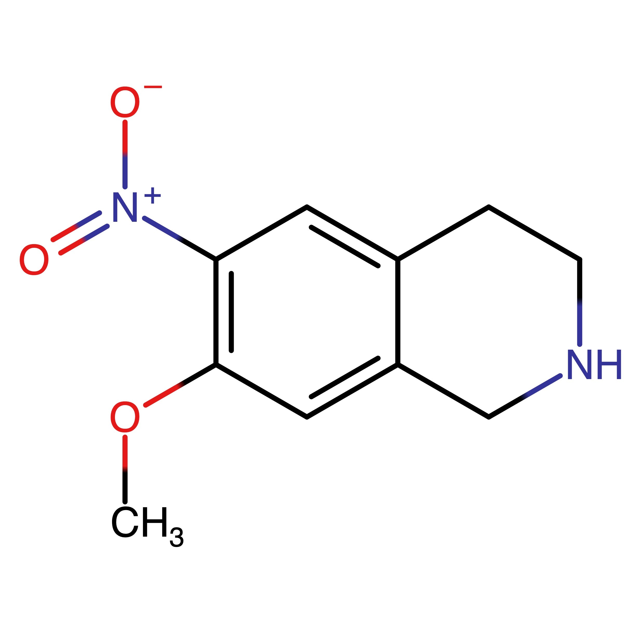 CAS 1820584-85-7 | 7-Methoxy-6-nitro-1,2,3,4-tetrahydroisoquinoline