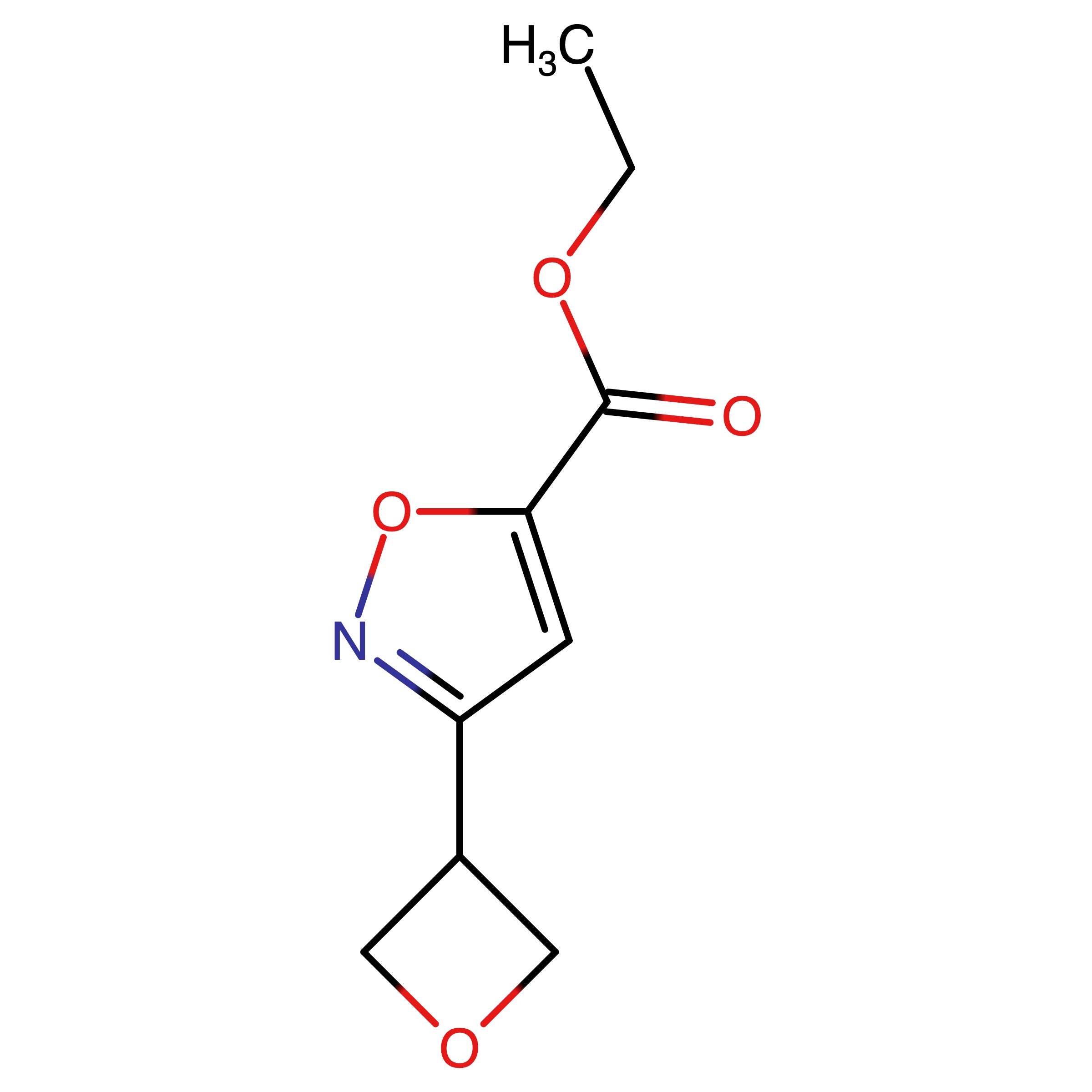 CAS 1589005-37-7 | Ethyl 3-(oxetan-3-yl)isoxazole-5-carboxylate