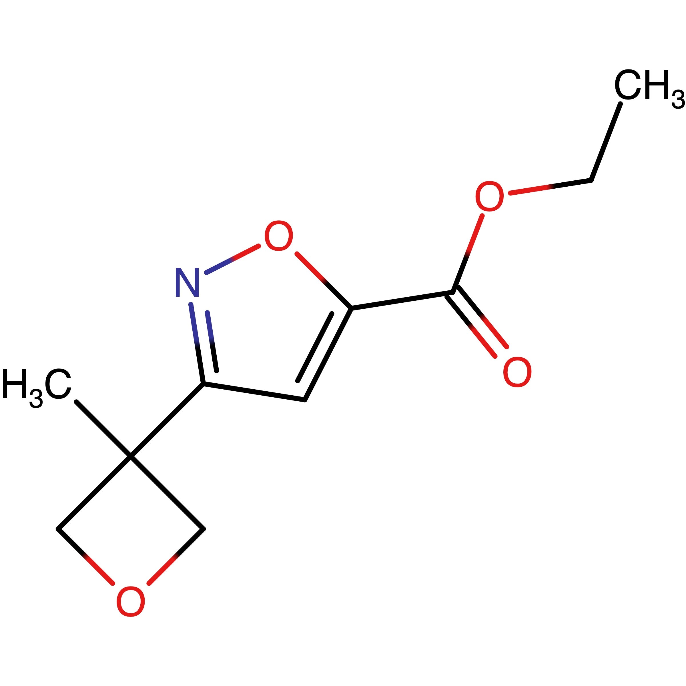 CAS 1589005-41-3 | Ethyl 3-(3-methyloxetan-3-yl)isoxazole-5-carboxylate
