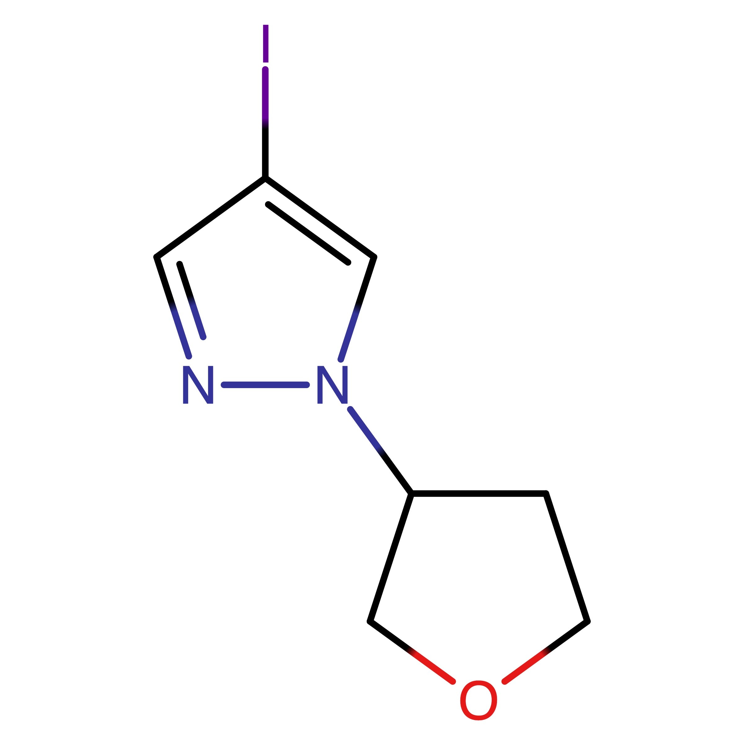 CAS 1344092-28-9 | 4-Iodo-1-(tetrahydrofuran-3-yl)-1H-pyrazole