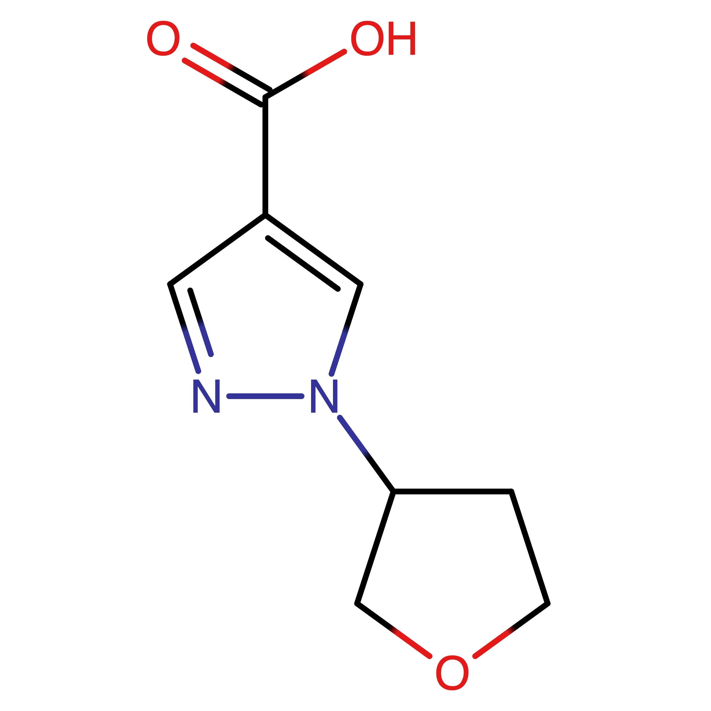 CAS 1343835-81-3 | 1-(Tetrahydrofuran-3-yl)-1H-pyrazole-4-carboxylic acid