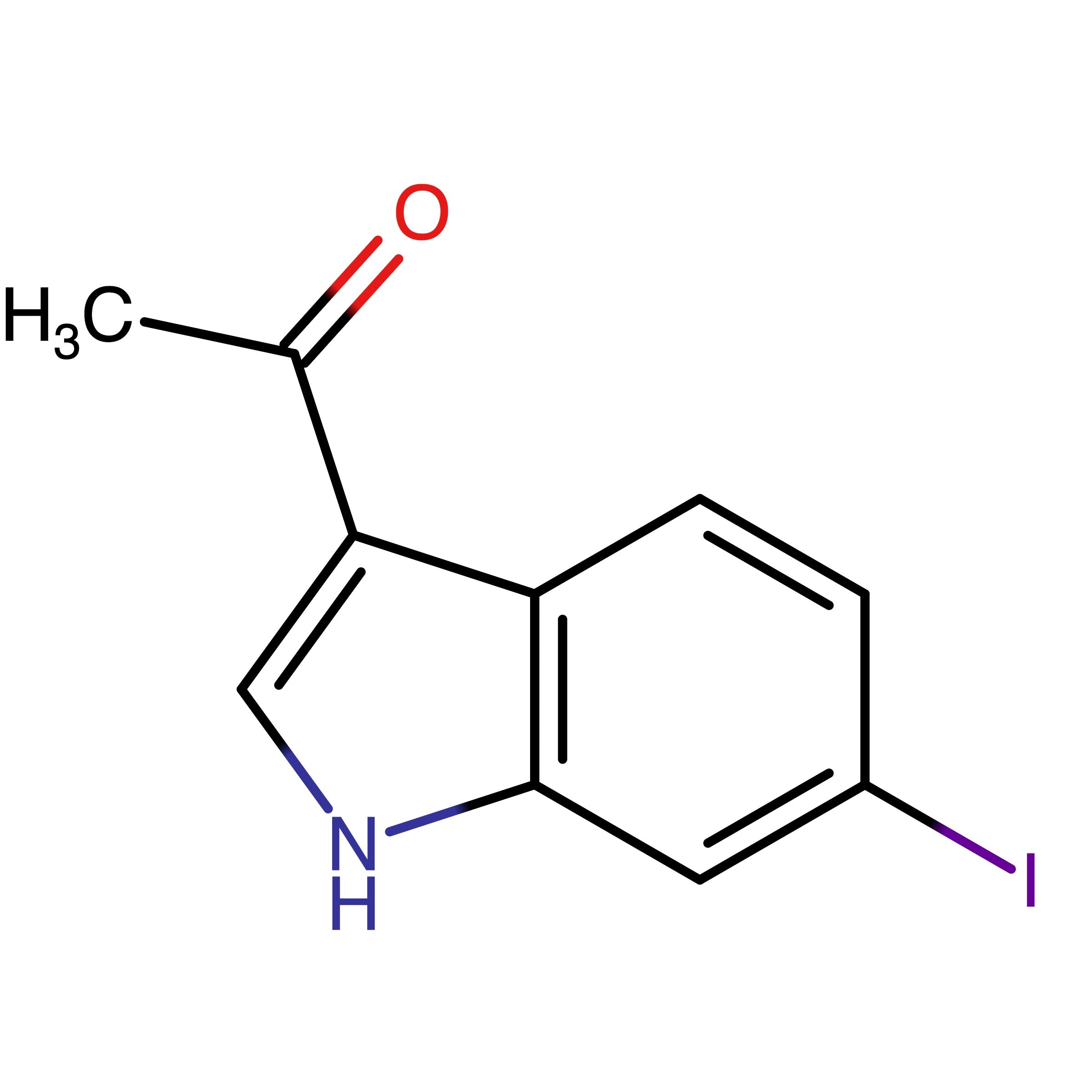 CAS 1637673-66-5 | 1-(6-Iodo-1H-indol-3-yl)ethan-1-one