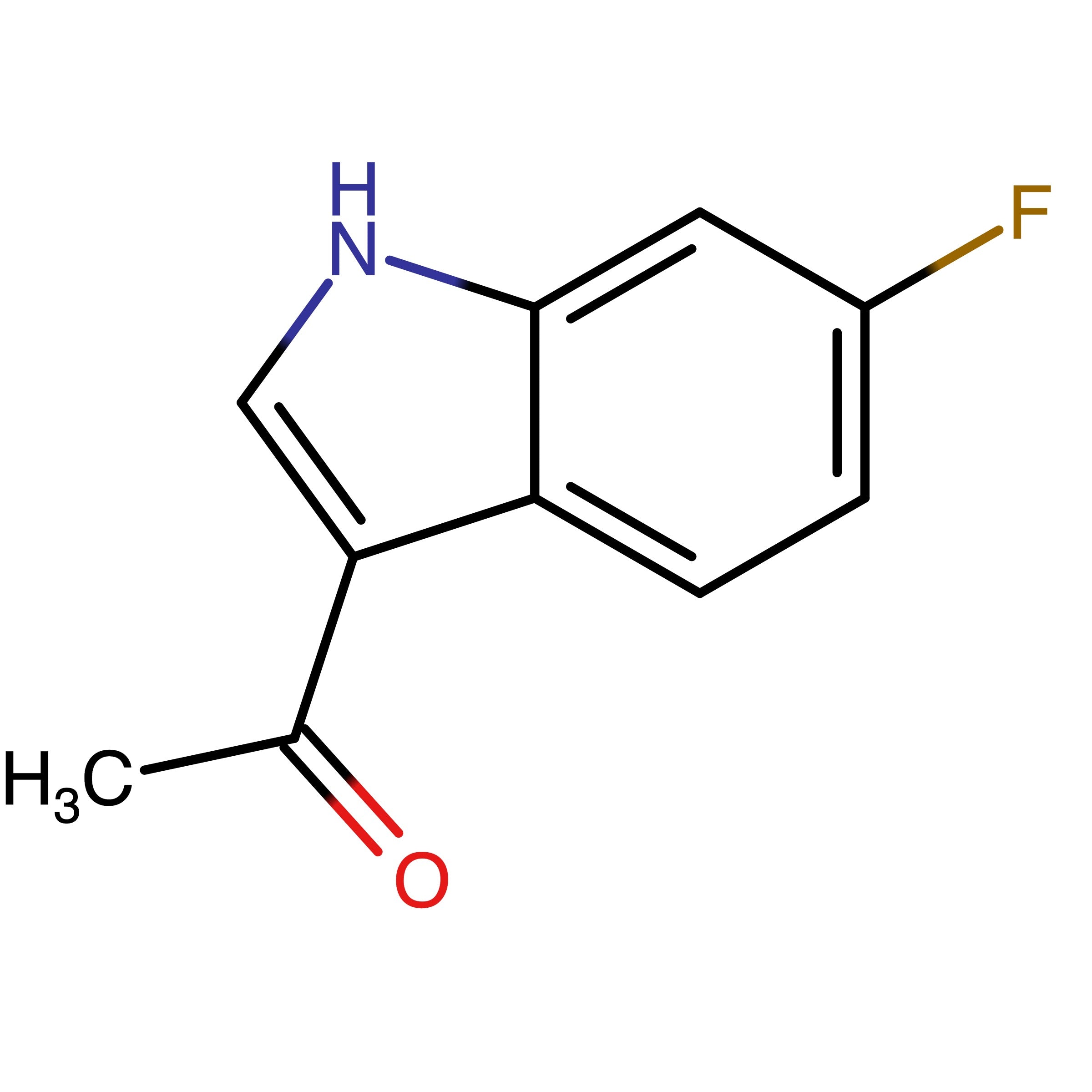CAS 949035-26-1 | 1-(6-Fluoro-1H-indol-3-yl)ethan-1-one