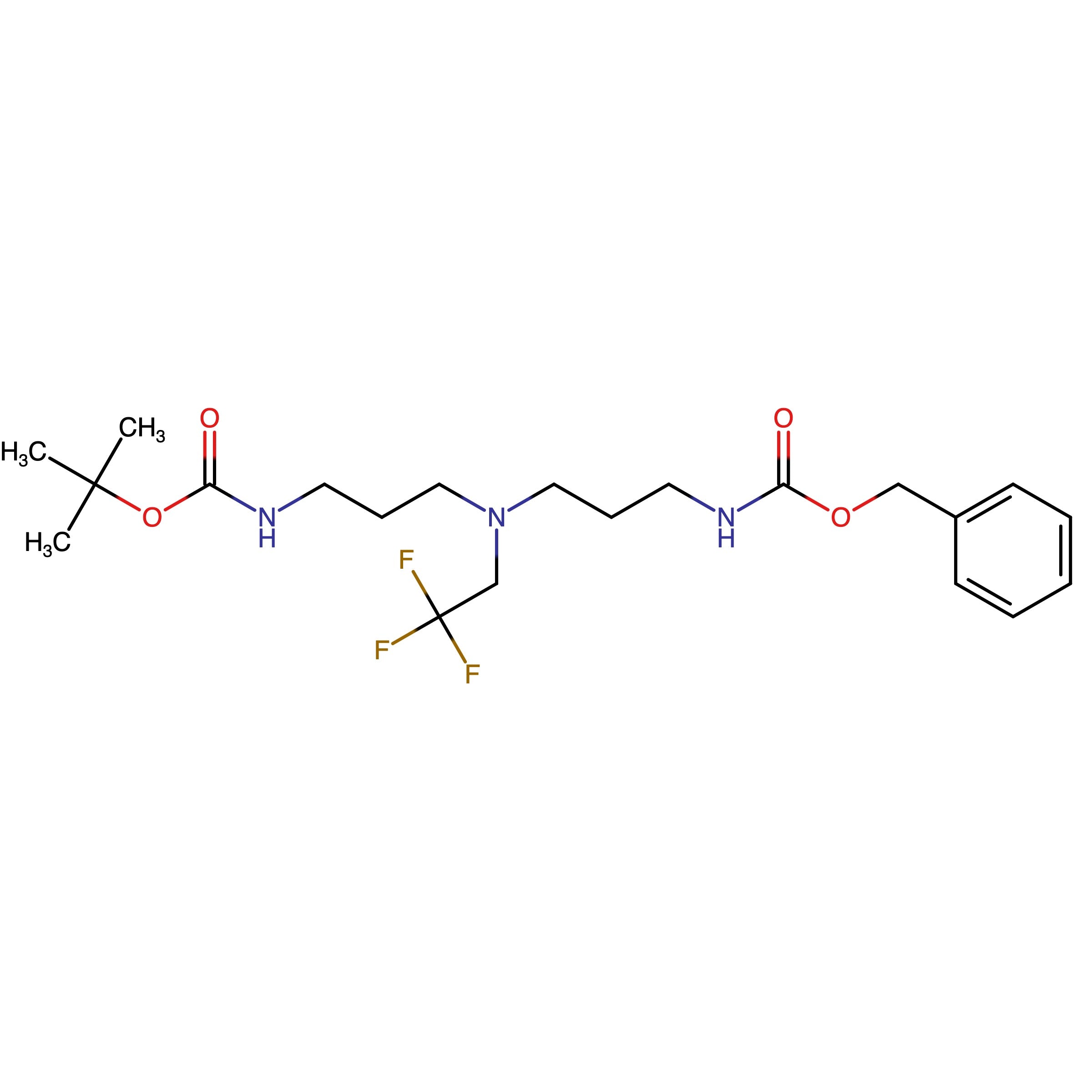 CAS 2688068-73-5 | Benzyl (3-((3-((tert-butoxycarbonyl)amino)propyl)(2,2,2-trifluoroethyl)amino)propyl)carbamate