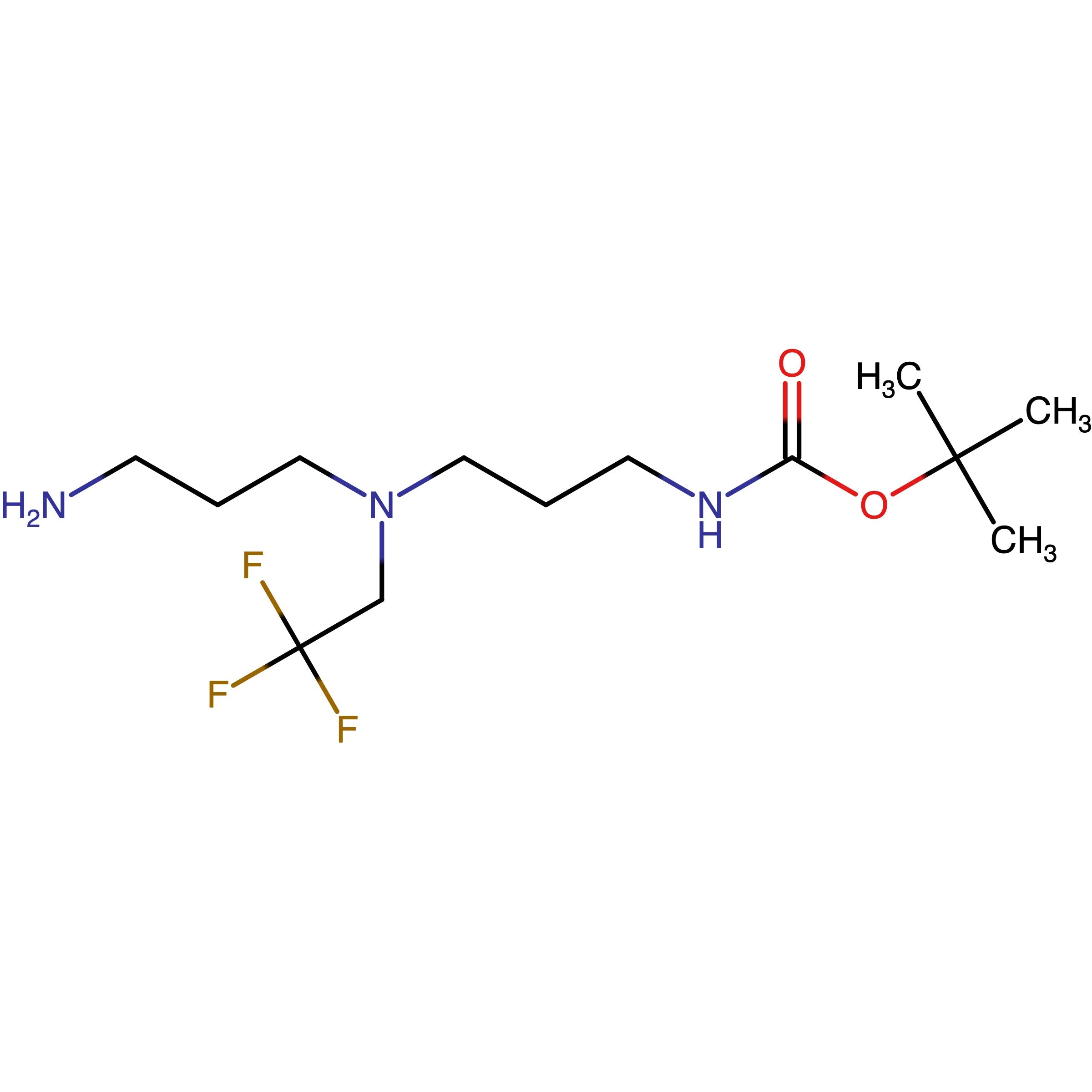 CAS 2688068-74-6 | tert-Butyl (3-((3-aminopropyl)(2,2,2-trifluoroethyl)amino)propyl)carbamate