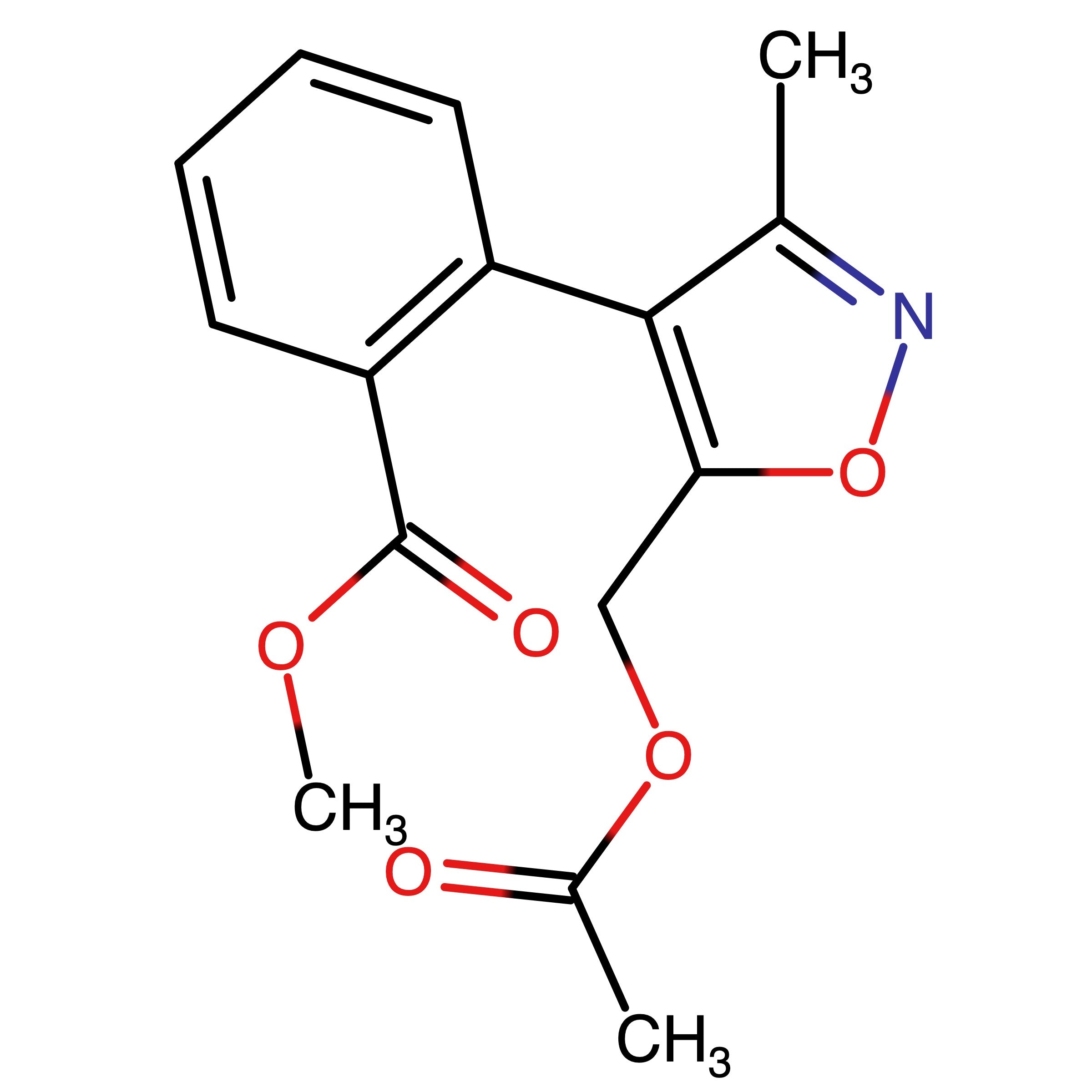CAS 2086298-51-1 | Methyl 2-(5-(acetoxymethyl)-3-methylisoxazol-4-yl)benzoate