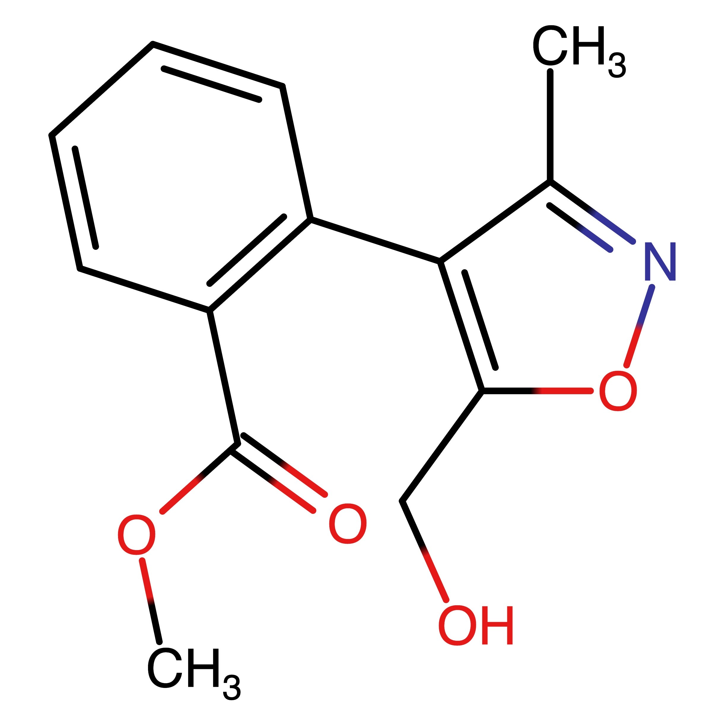 CAS 2086298-52-2 | Methyl 2-(5-(hydroxymethyl)-3-methylisoxazol-4-yl)benzoate