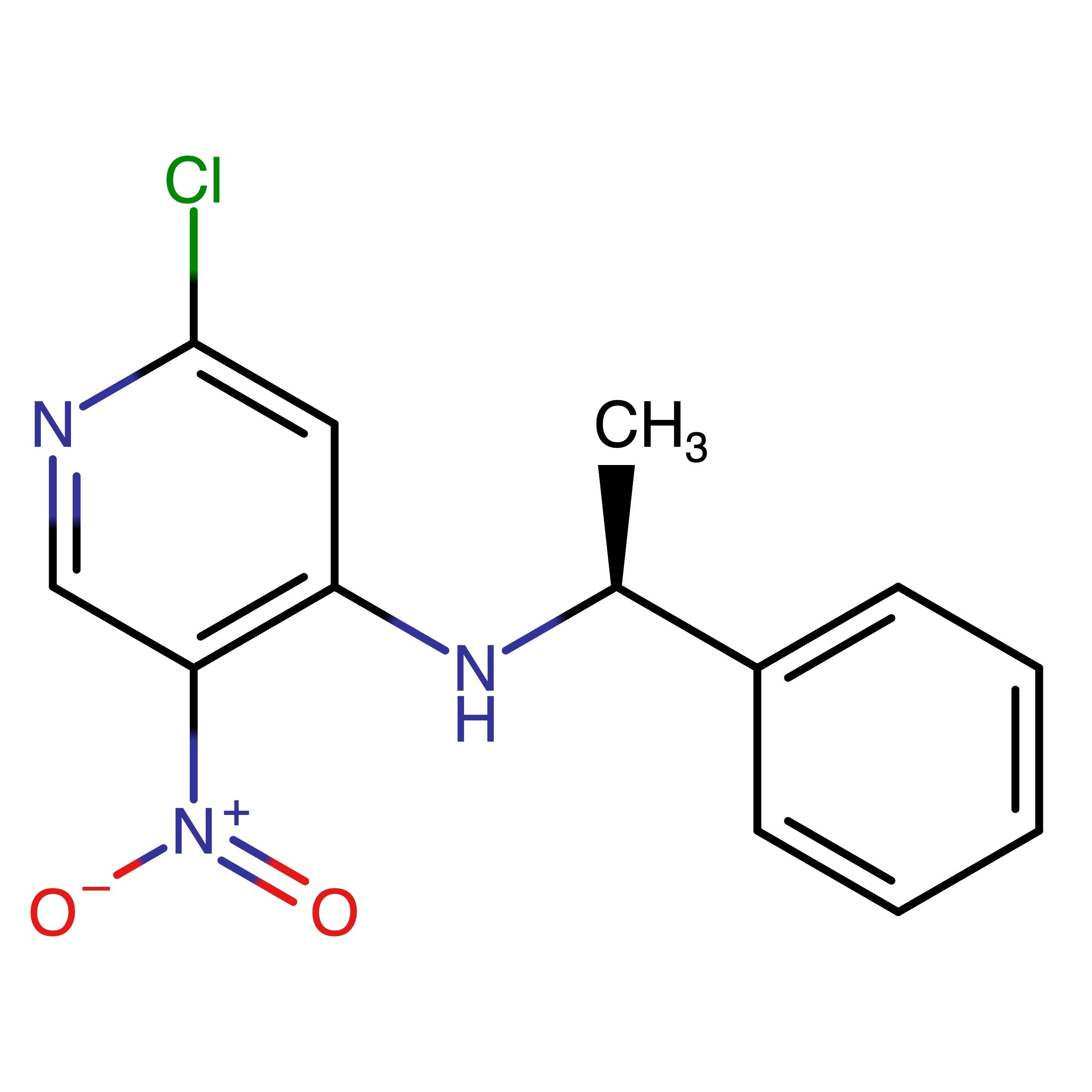 CAS 2688069-24-9 | (S)-2-Chloro-5-nitro-N-(1-phenylethyl)pyridin-4-amine