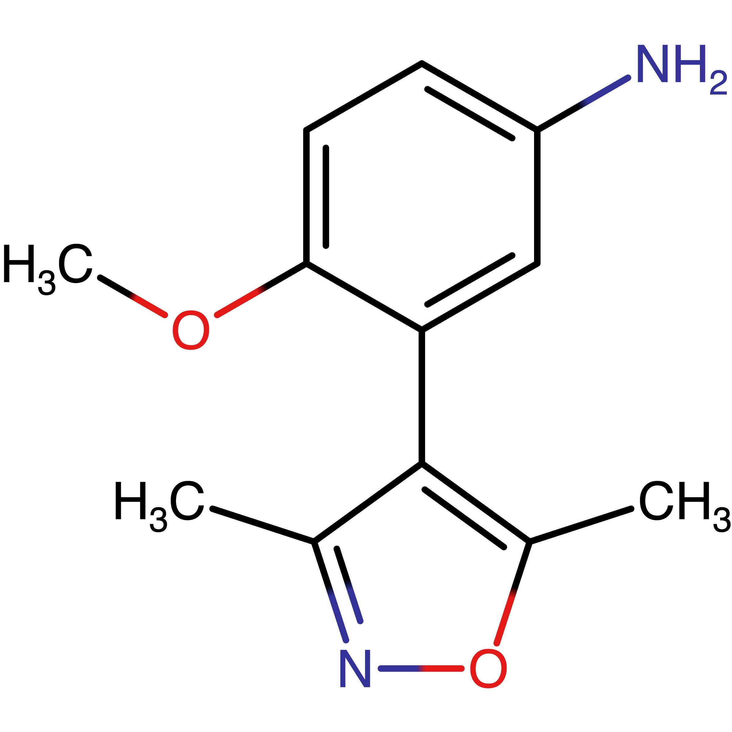 CAS 1300031-61-1 | 3-(3,5-Dimethylisoxazol-4-yl)-4-methoxyaniline