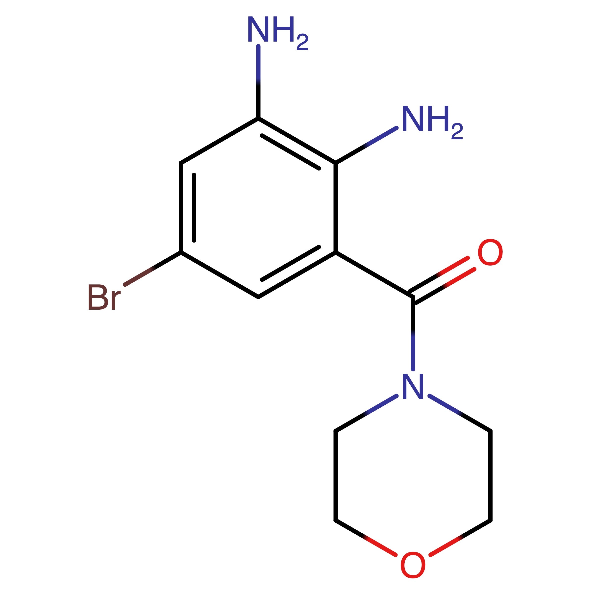 CAS 1926990-77-3 | (2,3-Diamino-5-bromophenyl)(morpholino)methanone