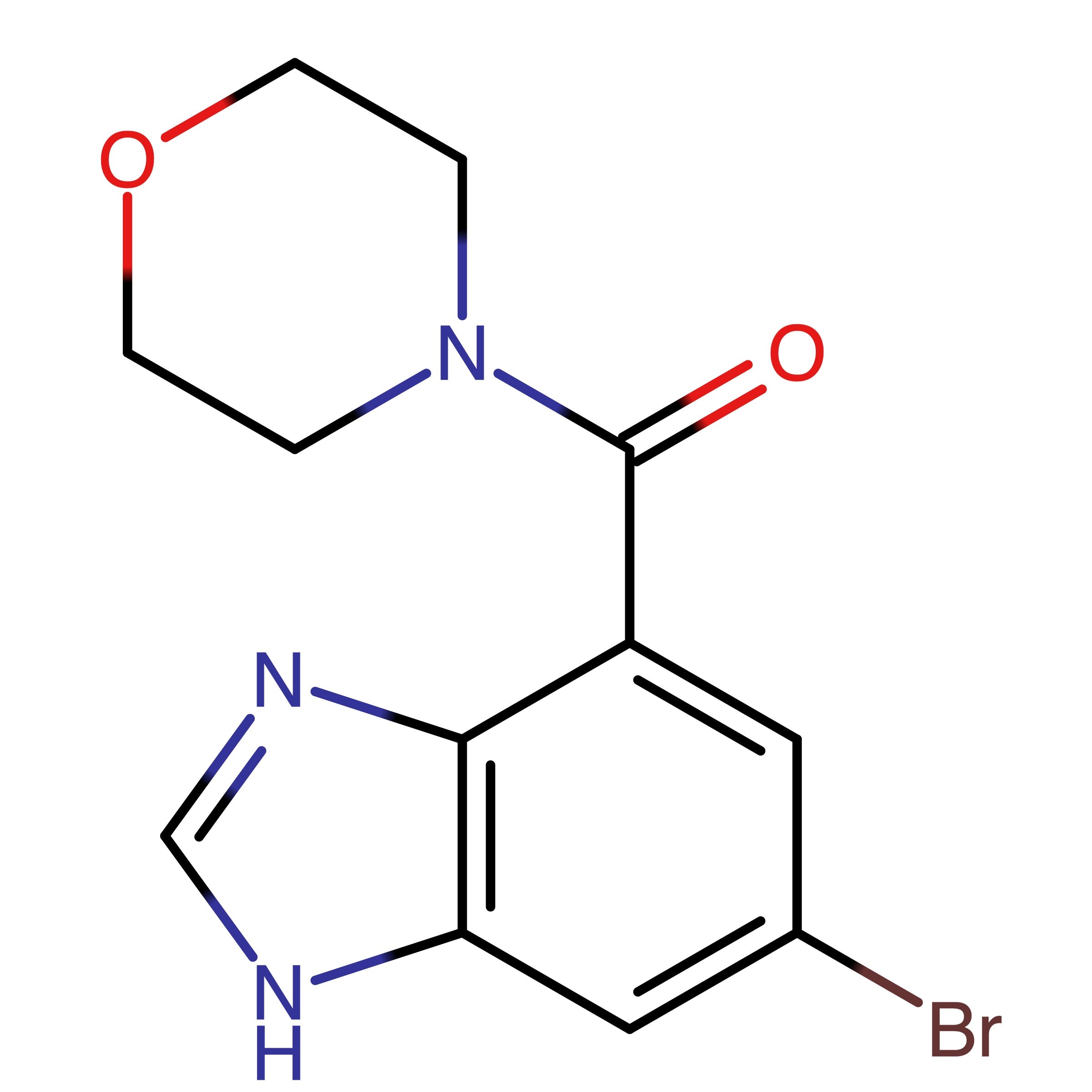 CAS 1926990-84-2 | (6-Bromo-1H-benzo[d]imidazol-4-yl)(morpholino)methanone